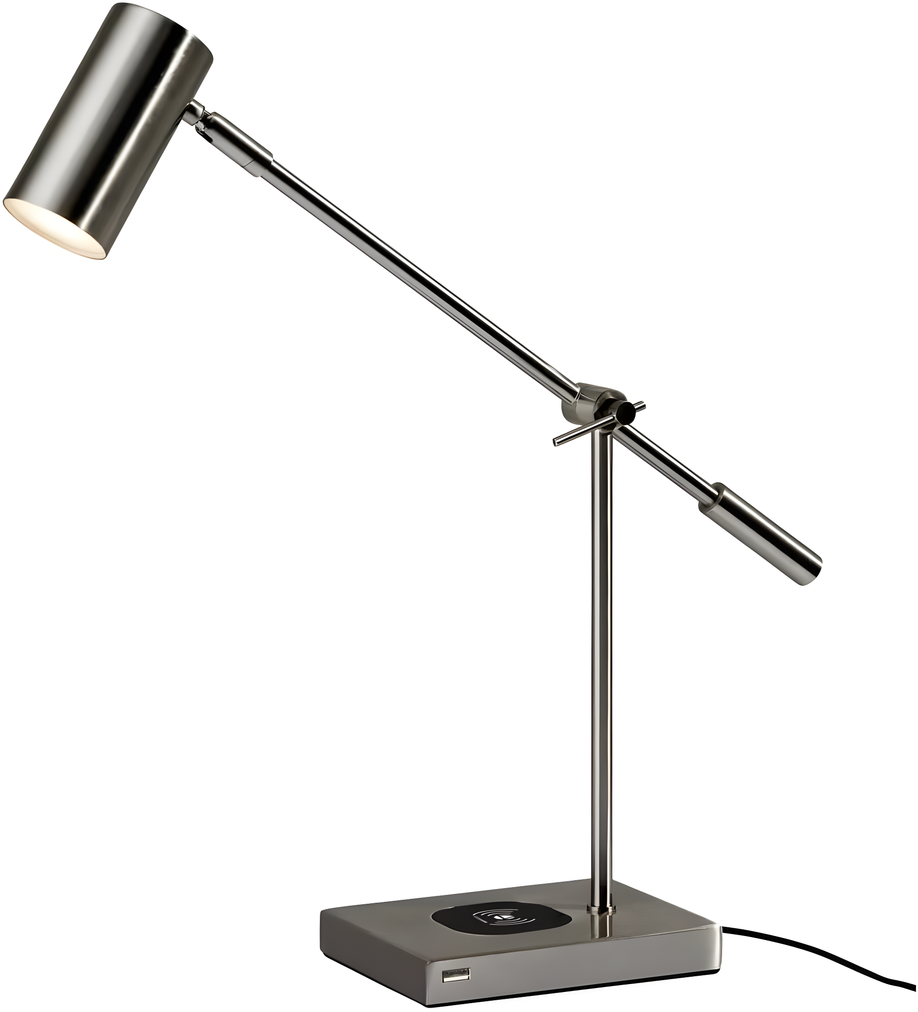 Flemings Adjustable Metal USB Desk Lamp
