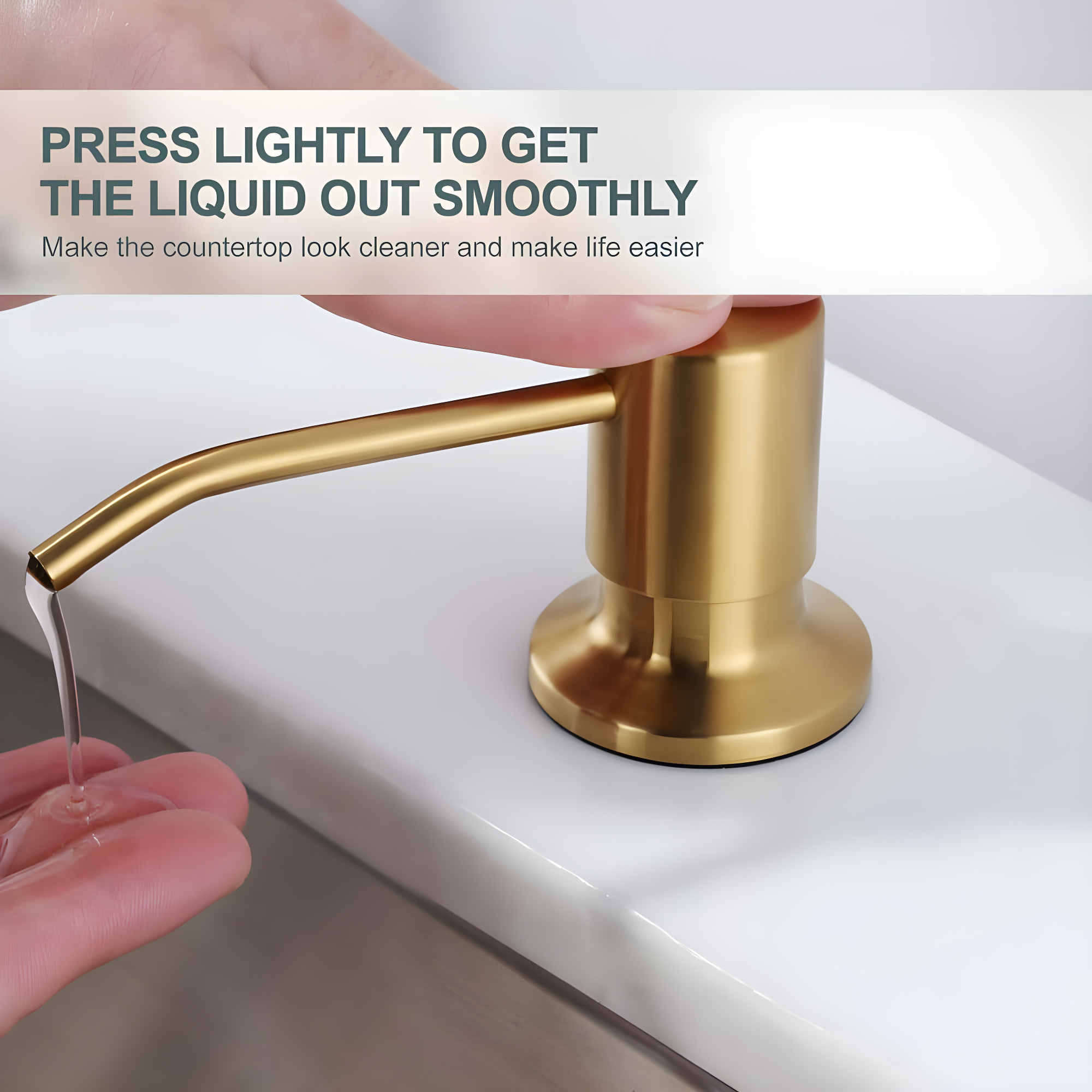 Waterfall Kitchen Faucet with Pull Down Sprayer, Stainless Kitchen Faucet with Sprayer 3 Modes
