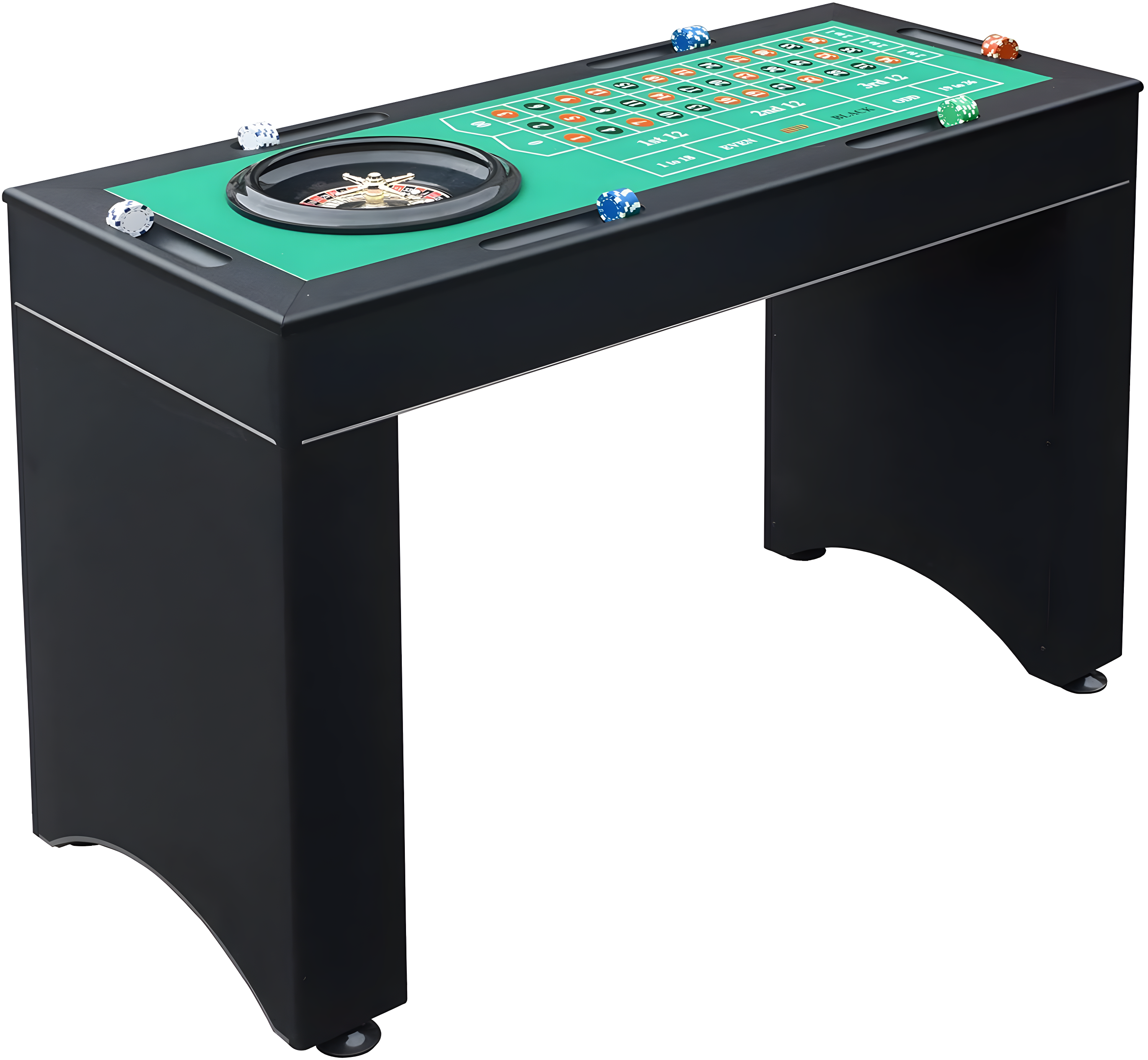 Hathaway Games 48" Monte Carlo Poker Table