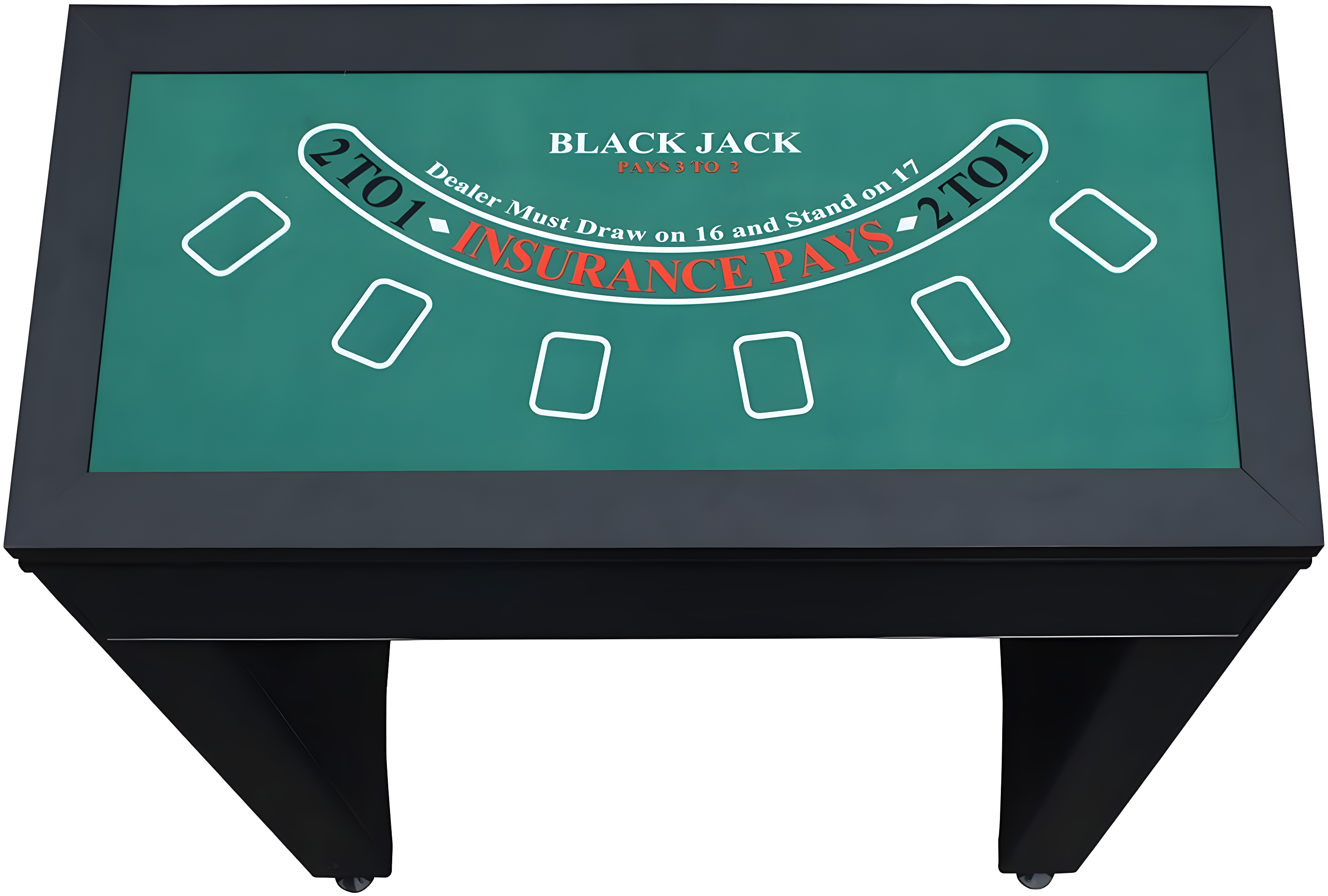 Hathaway Games 48" Monte Carlo Poker Table