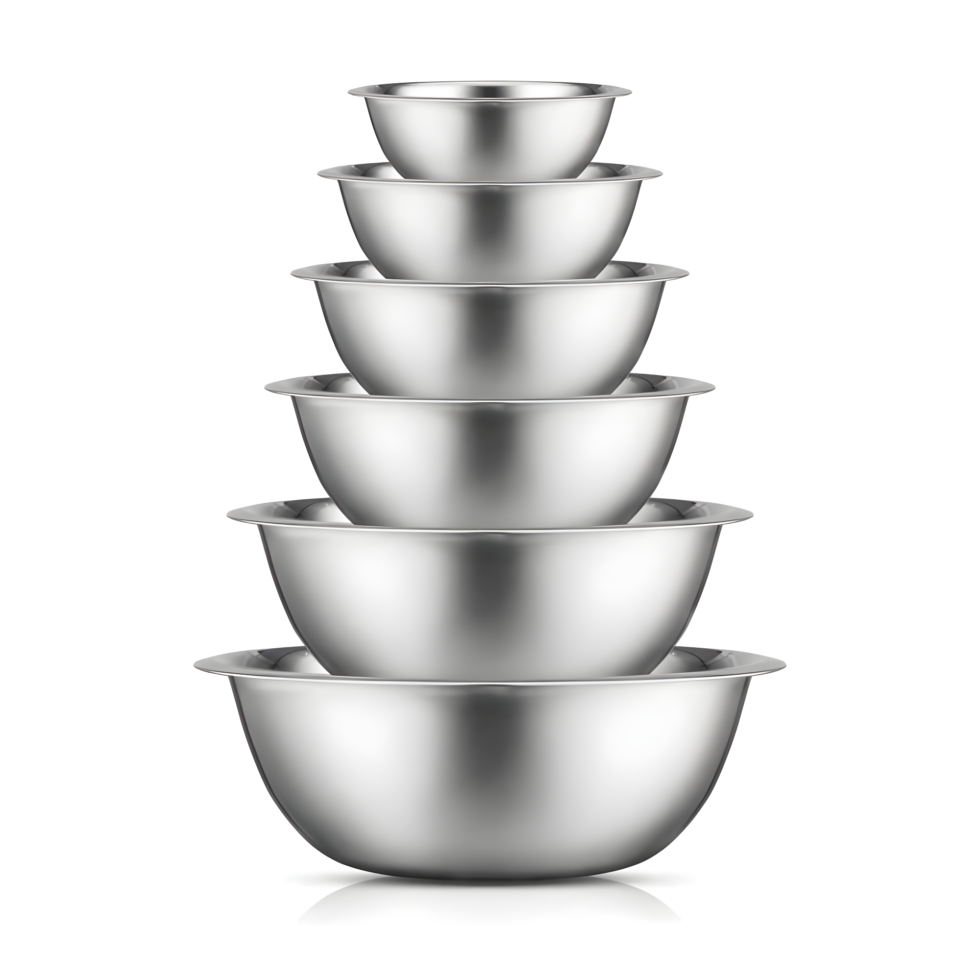 JoyJolt Joyjolt Stainless Steel Mixing Bowl, Set Of 6