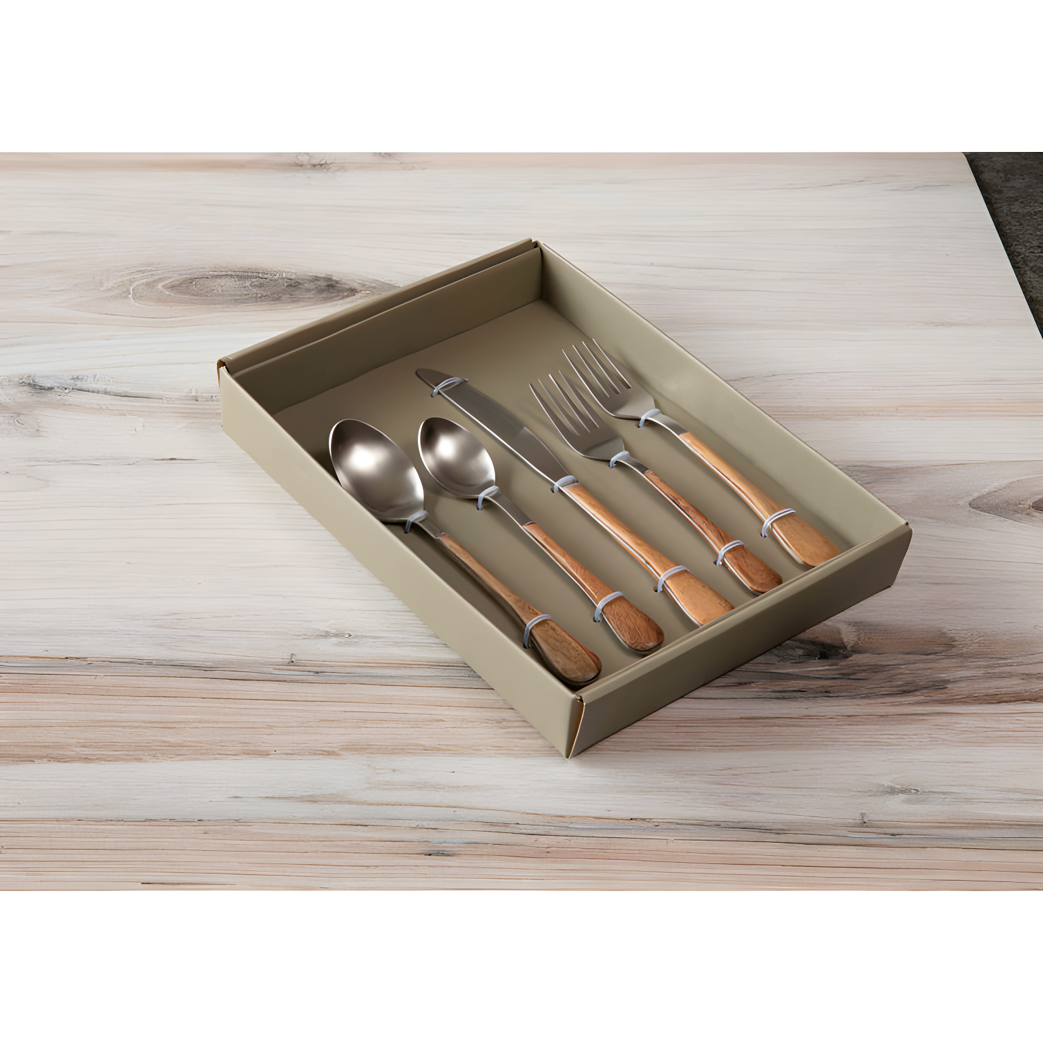 Stainless Steel Flatware - Set of 5