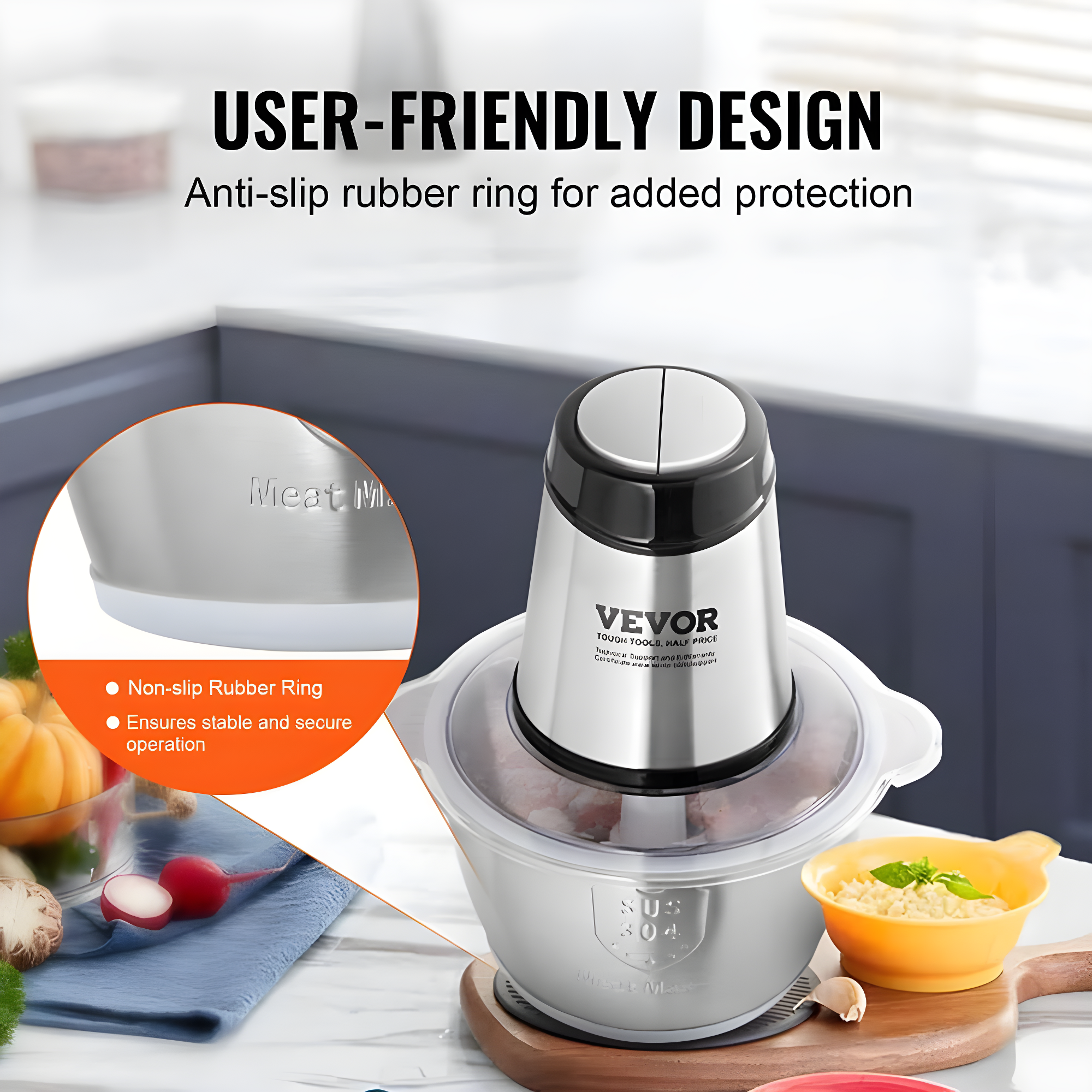 VEVOR VEVOR 8 Cup Food Processor