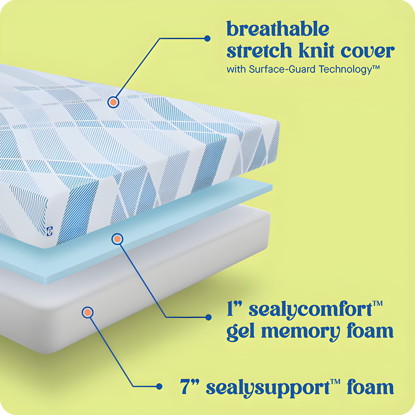 Sealy Dreamlife 8” Medium-Firm Foam Mattress-in-a-Box