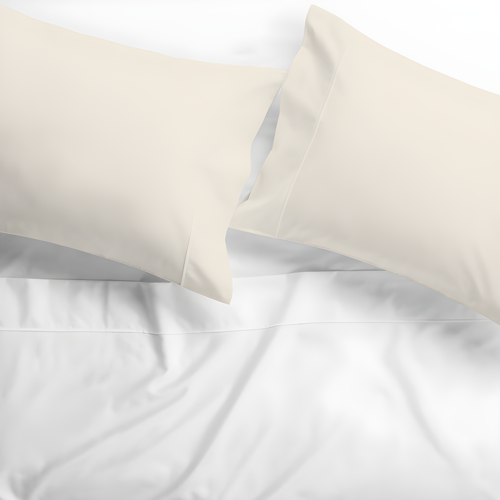 Purity Home Sustainable Organic 100% Cotton Breathable & Lightweight Deep Pocket Pillowcases