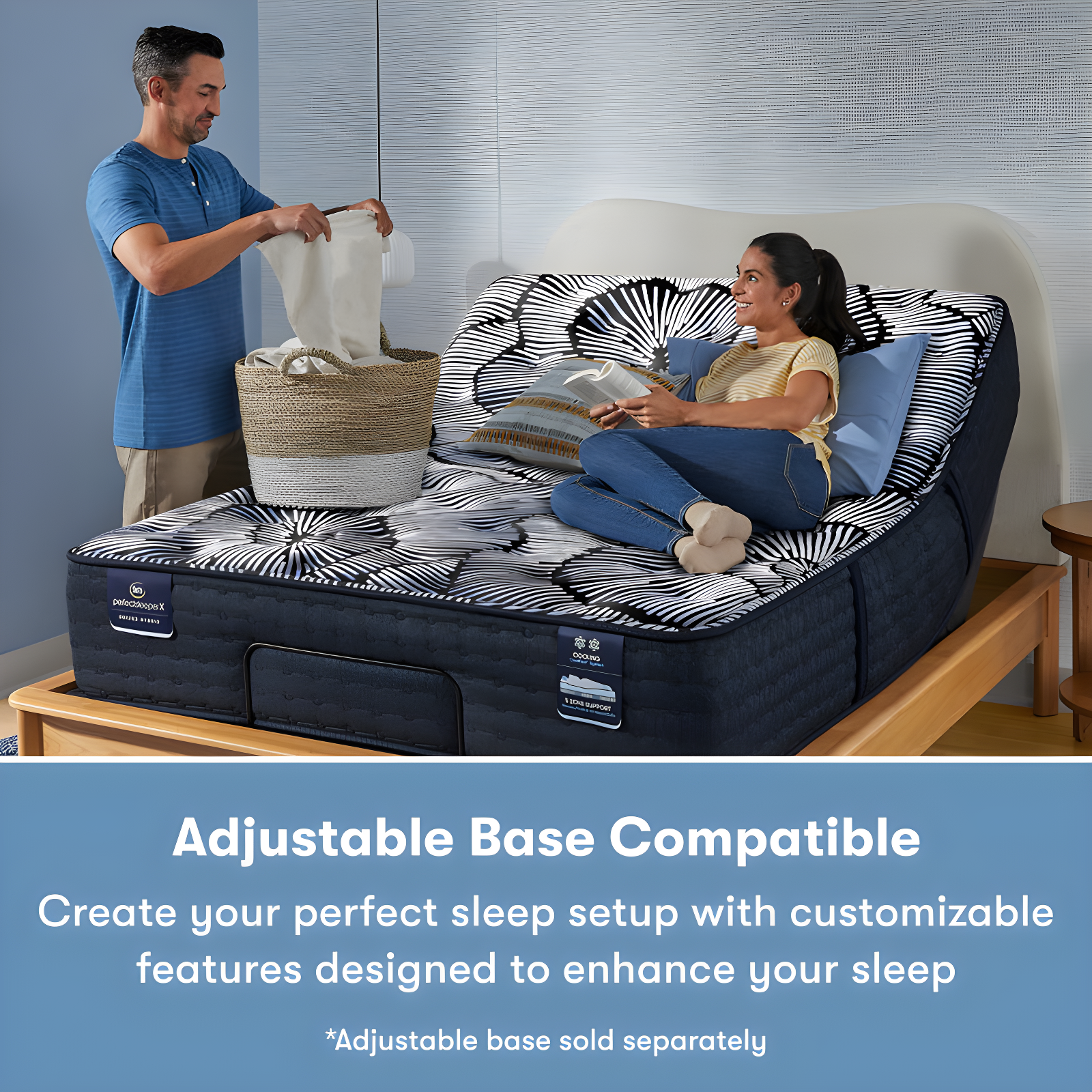 Serta Perfect Sleeper X Knox Firm 13.5" Hybrid Mattress