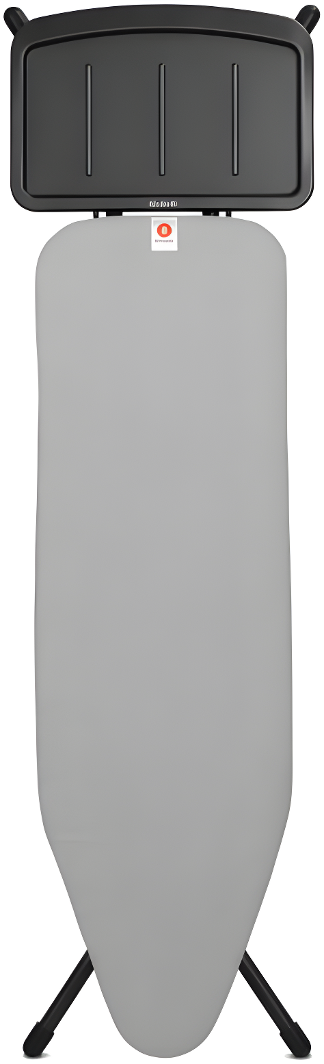 Brabantia Size B Medium Ironing Board with Solid Steam Unit Holder