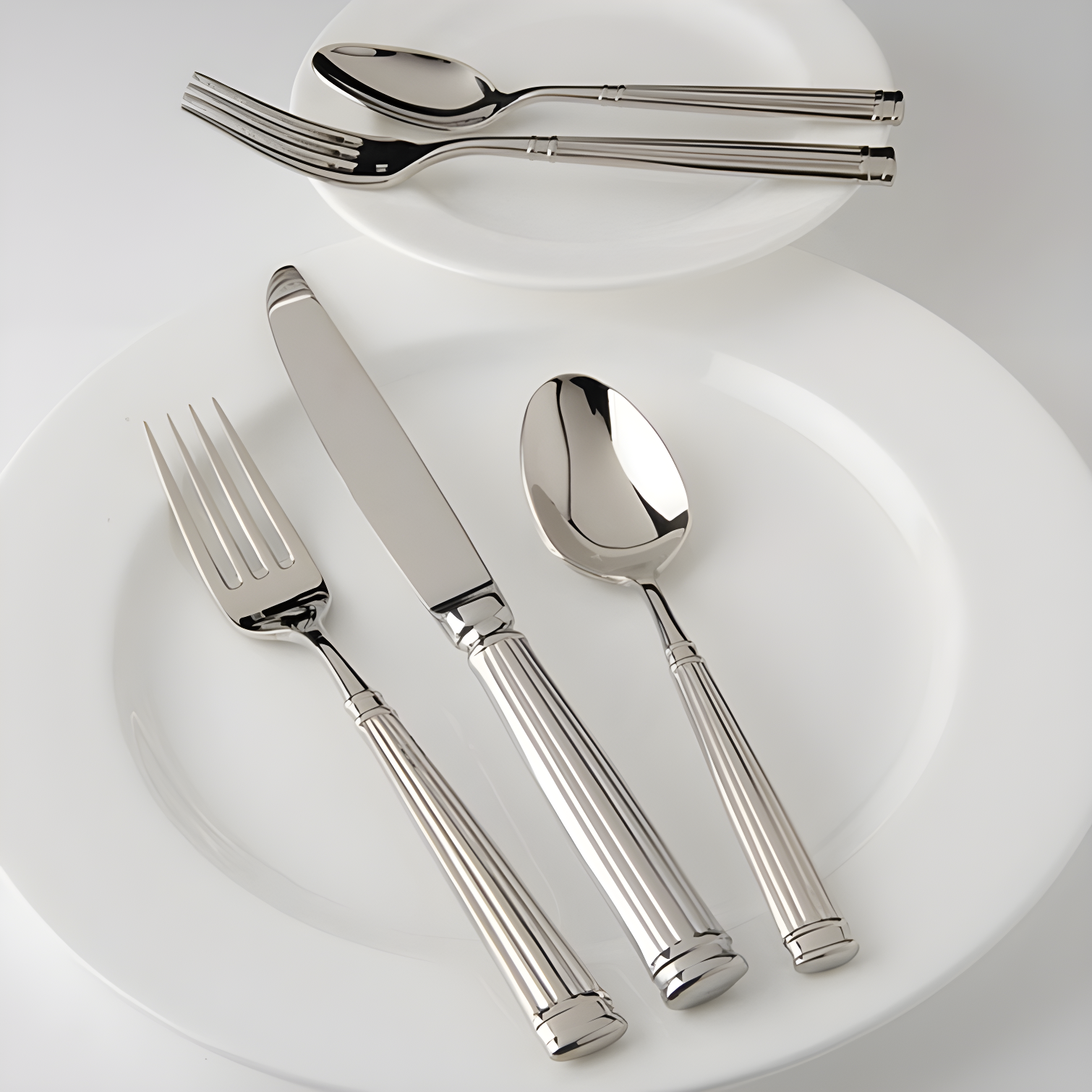 Doria 5 Piece 18/10 Stainless Steel Flatware Set, Service for 1