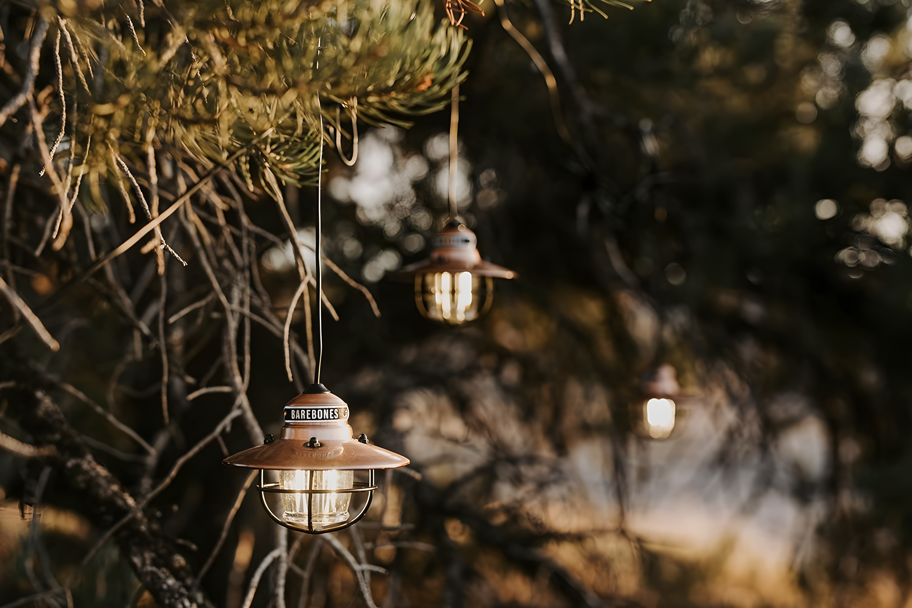 Cage Lantern LED String Lights