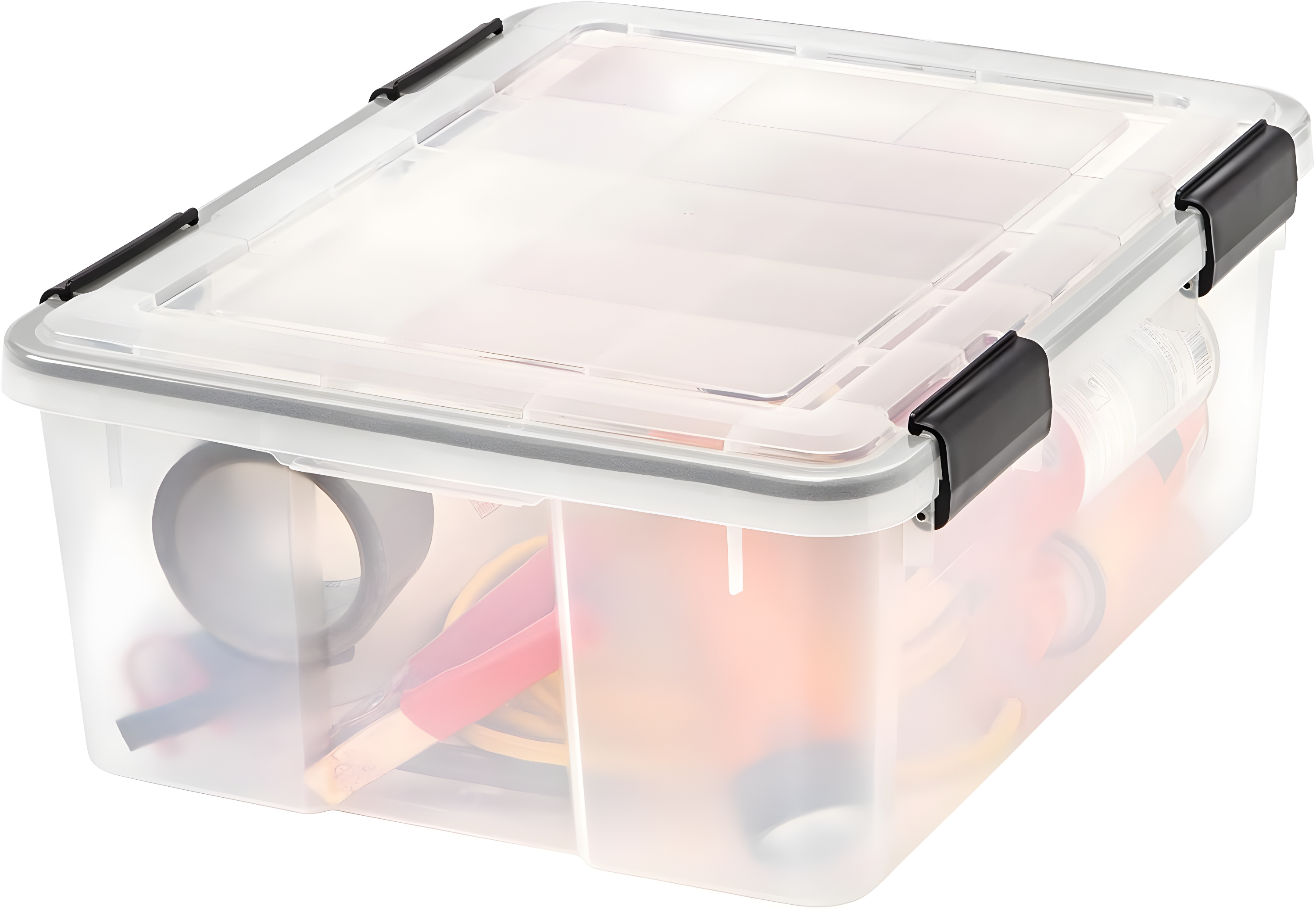 IRIS USA, Inc. 6.5 Qt./2 Gal. Weatherproof Storage Tote