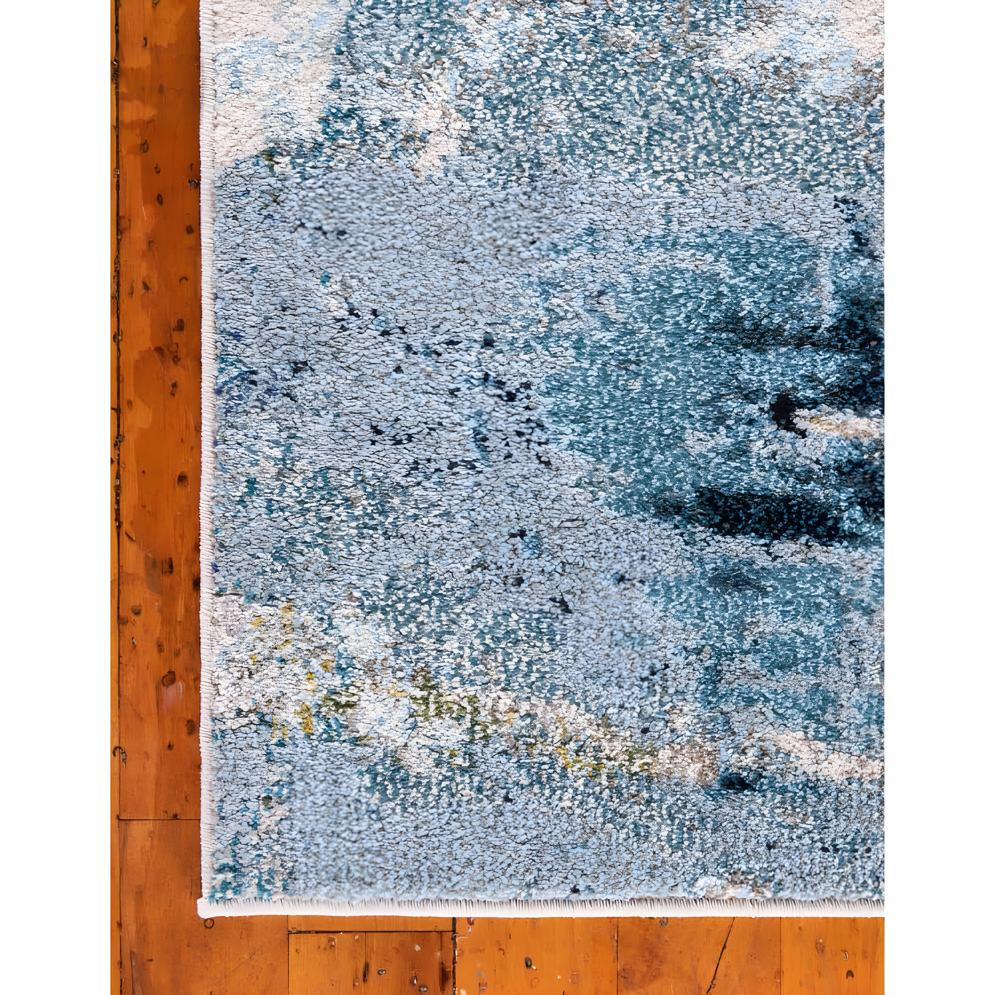 Unique Loom Chromatic Collection Area Rug - Avalon (8' x 10' Rectangle Light Blue/Gray)