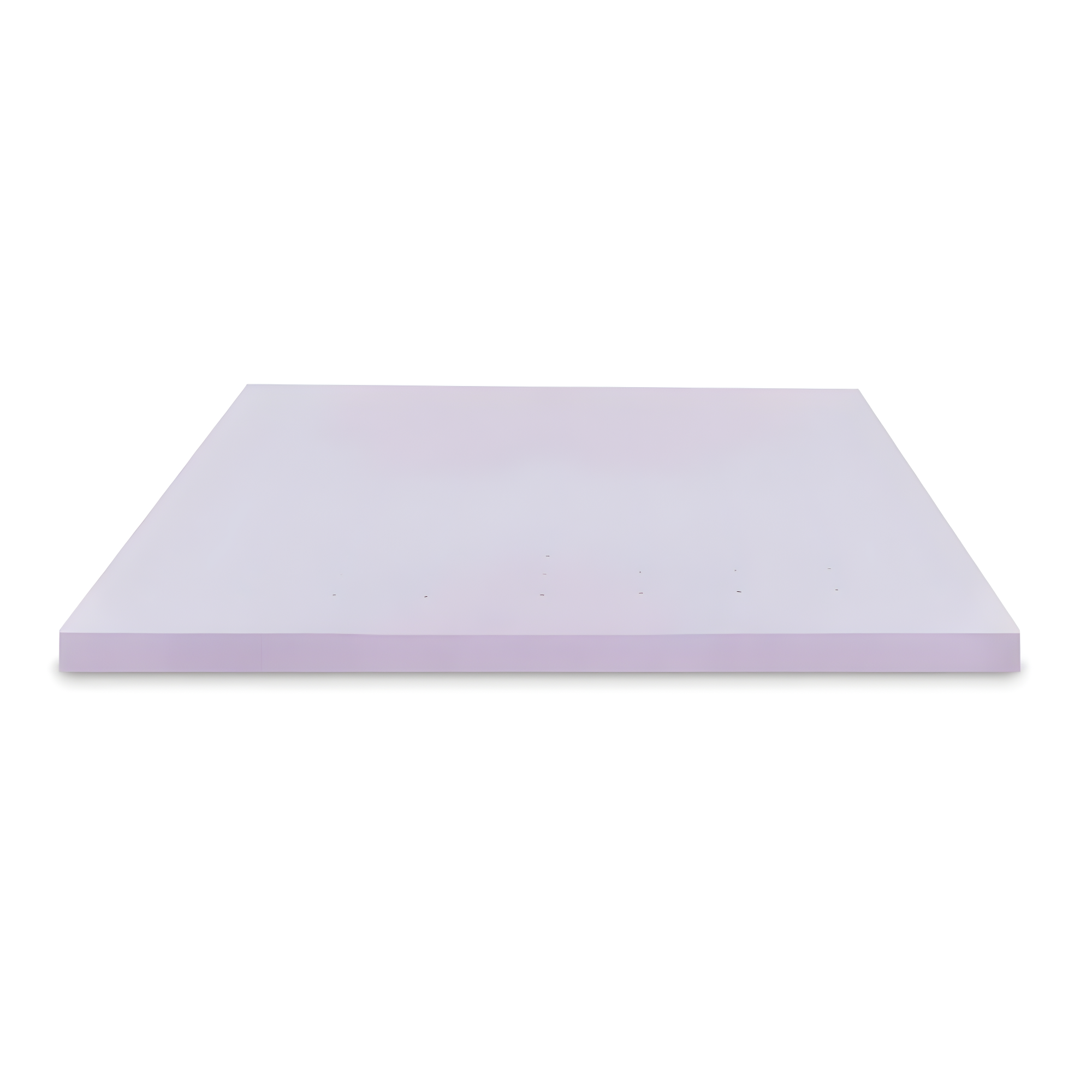 BodiPEDIC 3" Lavender Infused Memory Foam Mattress Topper