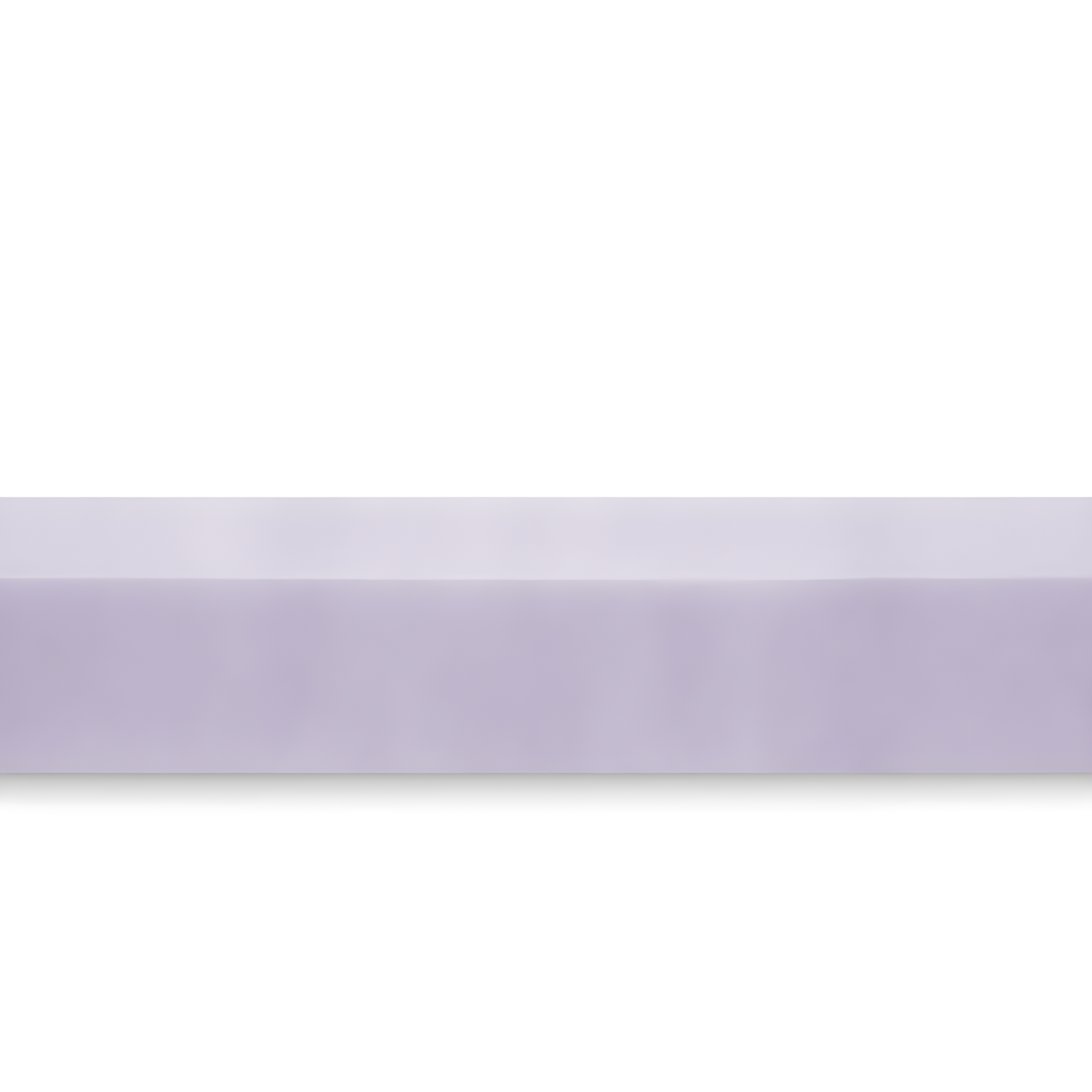 BodiPEDIC 3" Lavender Infused Memory Foam Mattress Topper
