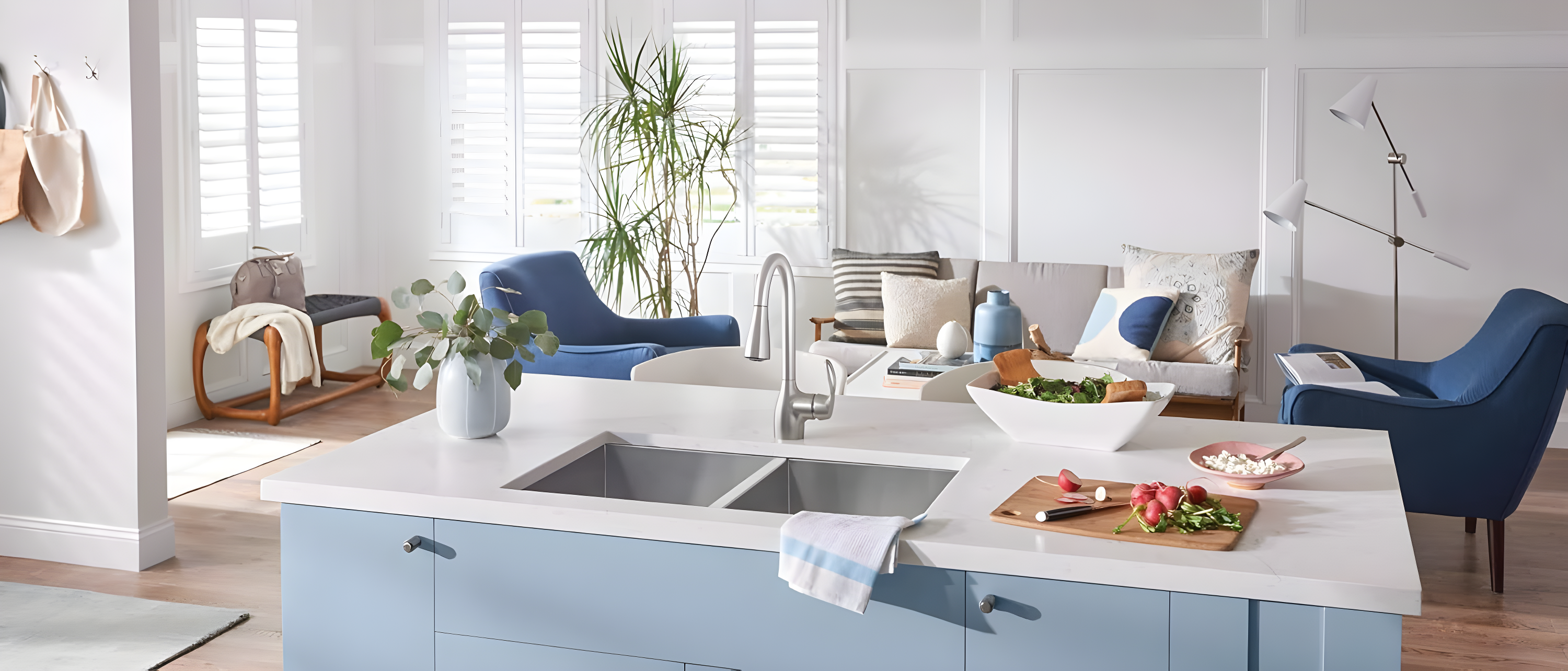 Kleo Single Handle Kitchen Faucet with Duralock and Reflex