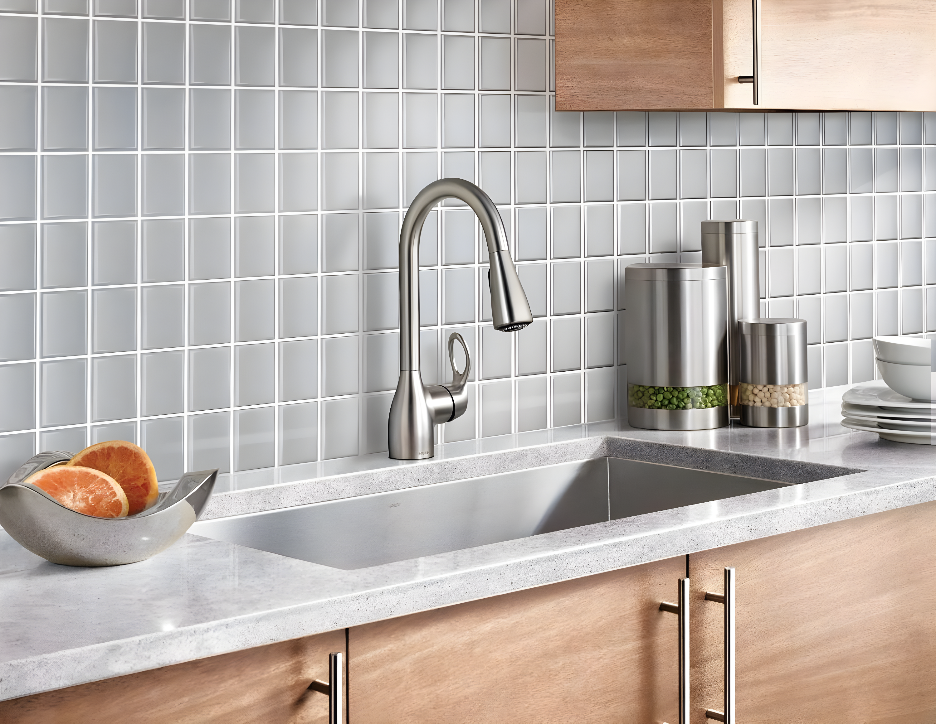 Kleo Single Handle Kitchen Faucet with Duralock and Reflex