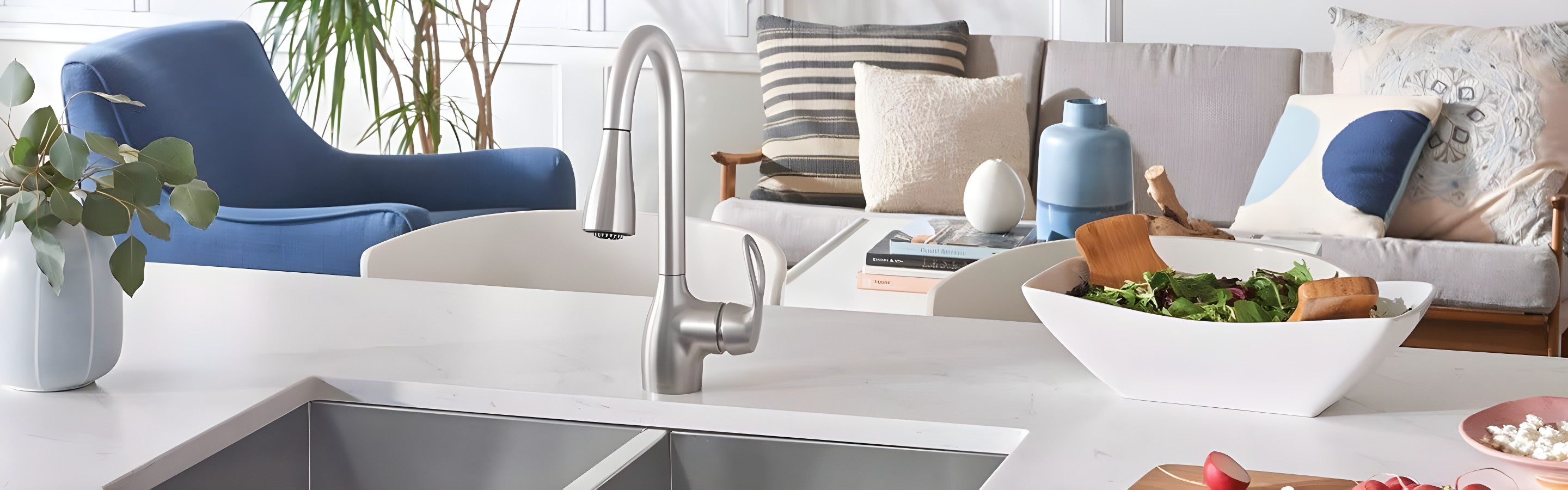 Kleo Single Handle Kitchen Faucet with Duralock and Reflex