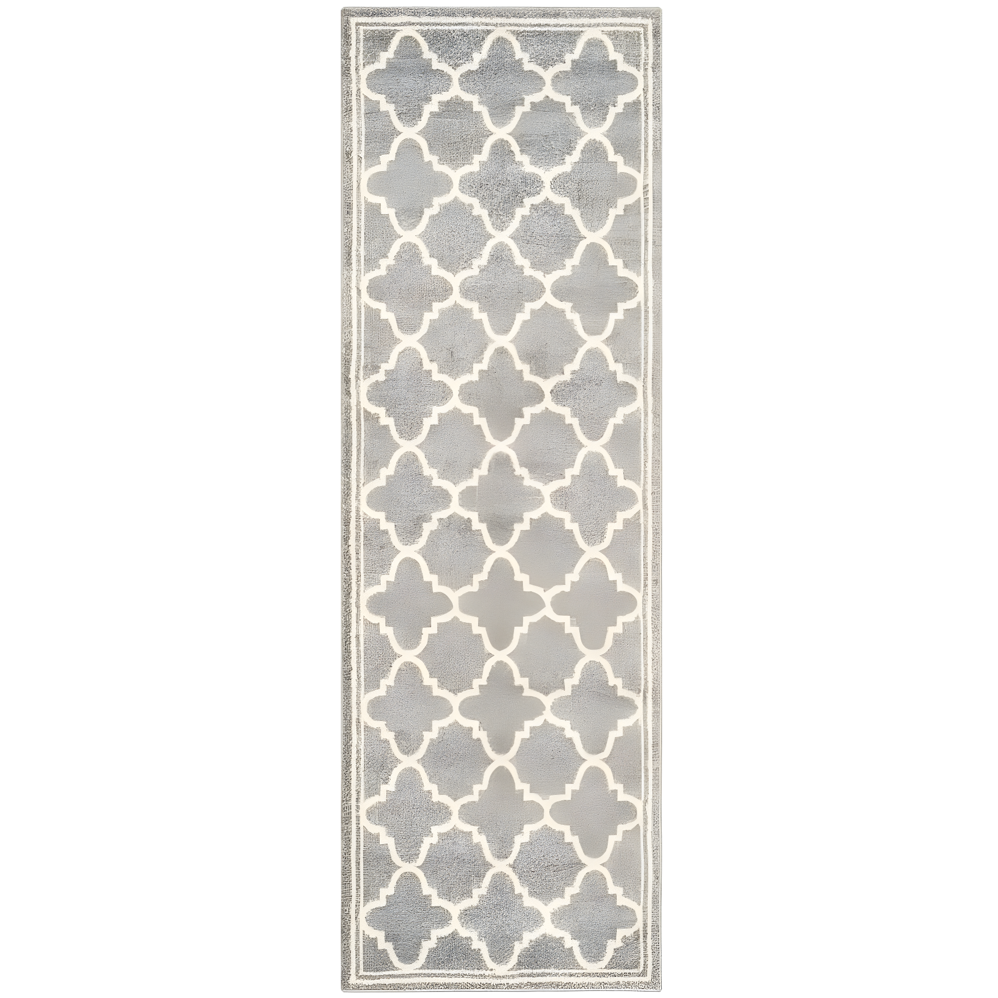 Amherst AMT422 Power Loomed Indoor Runner Rug - Dark Grey/Beige - 2'3"x15' - Safavieh