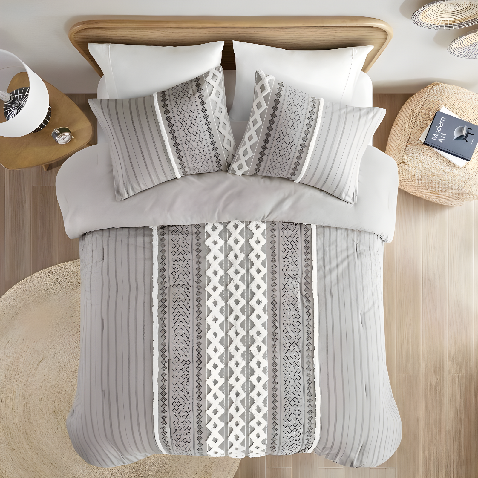 Imani Cotton Printed Comforter Set