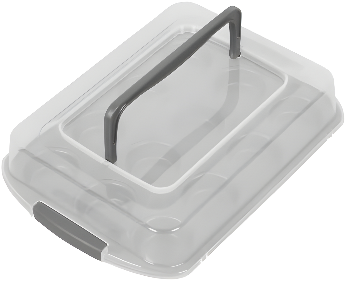 Wilton Bake It Better Non-Stick Cupcake Pan with Tall Lid, 12-Cup