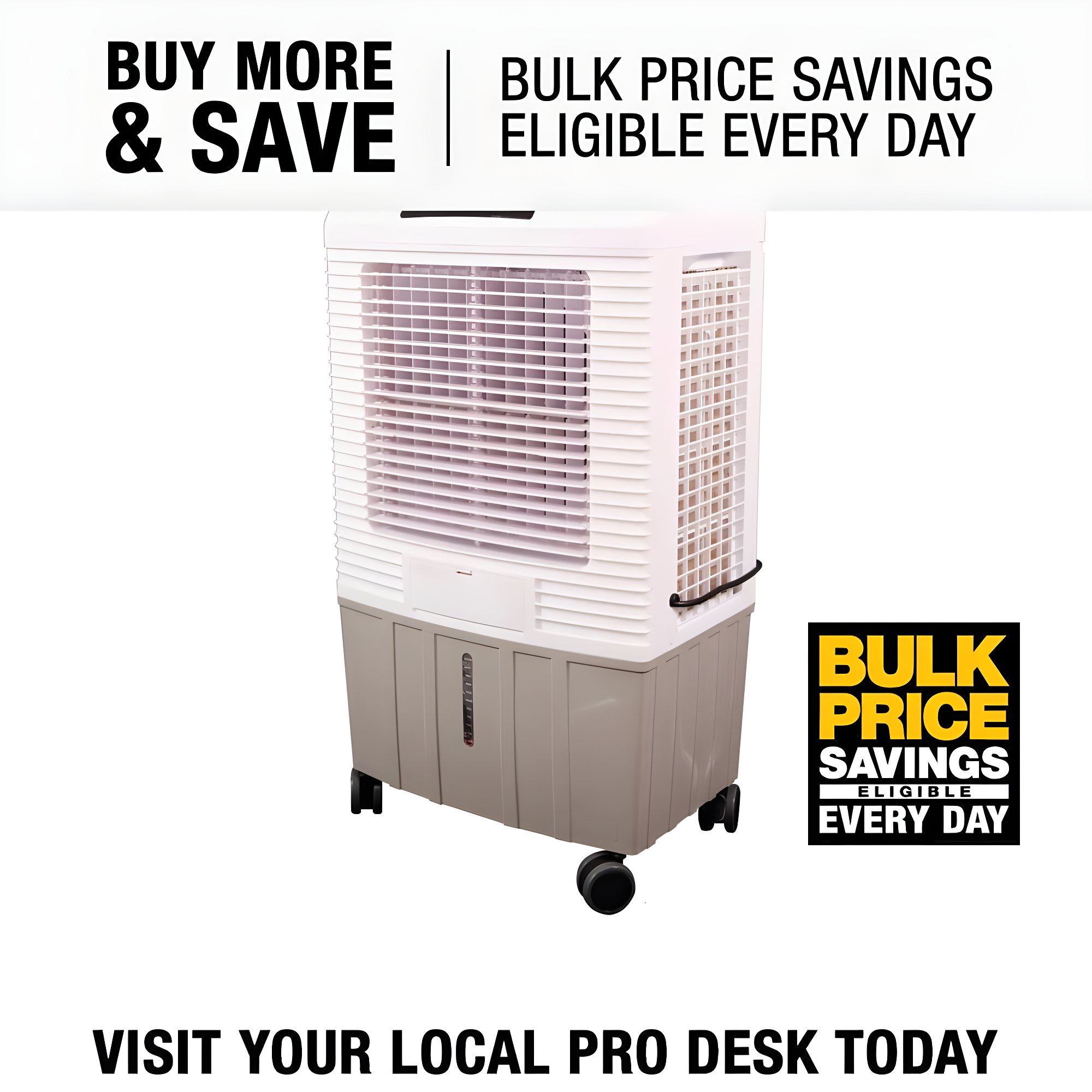 Hessaire Outdoor Portable 700 Sq Ft Evaporative Cooler Humidifier