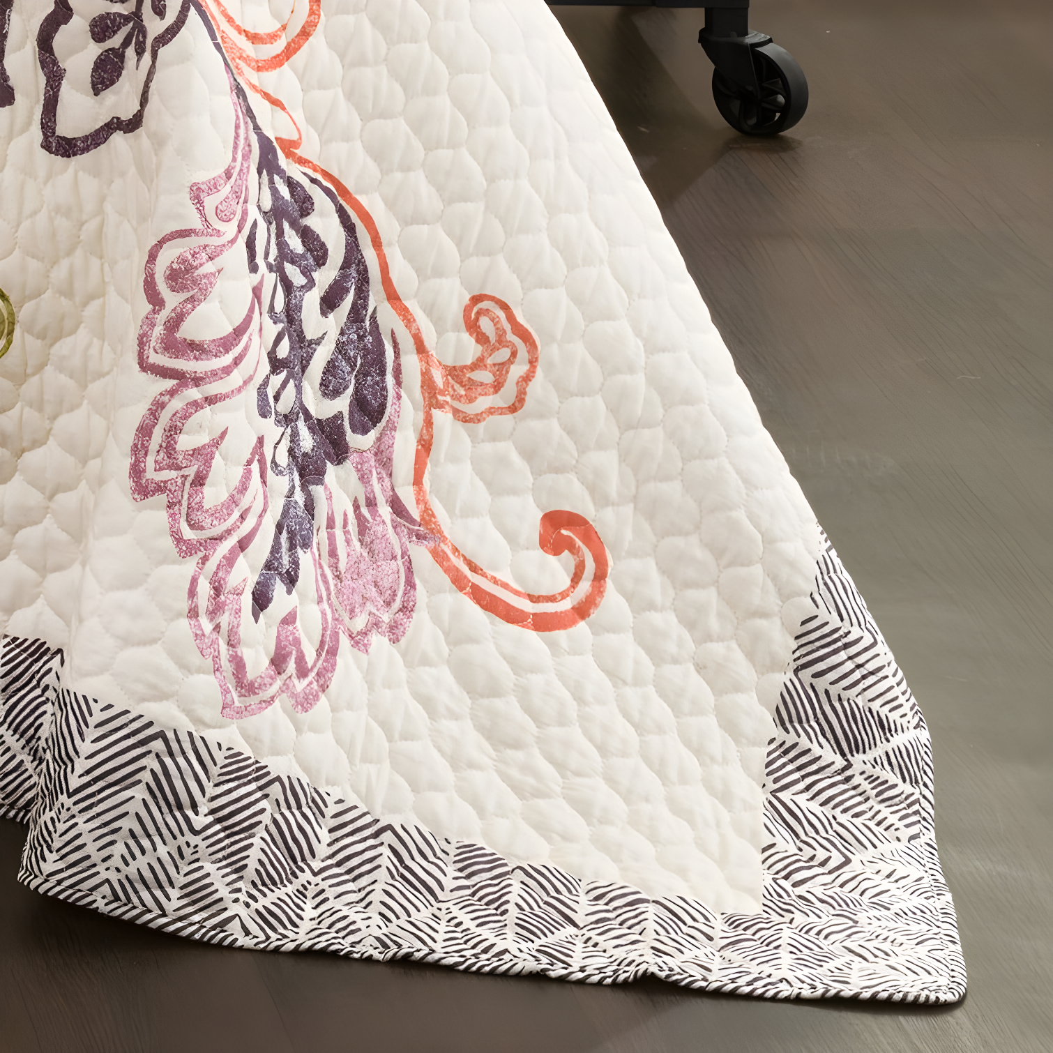 Lush Decor Aster Reversible Traditional 3 Piece Quilt Set