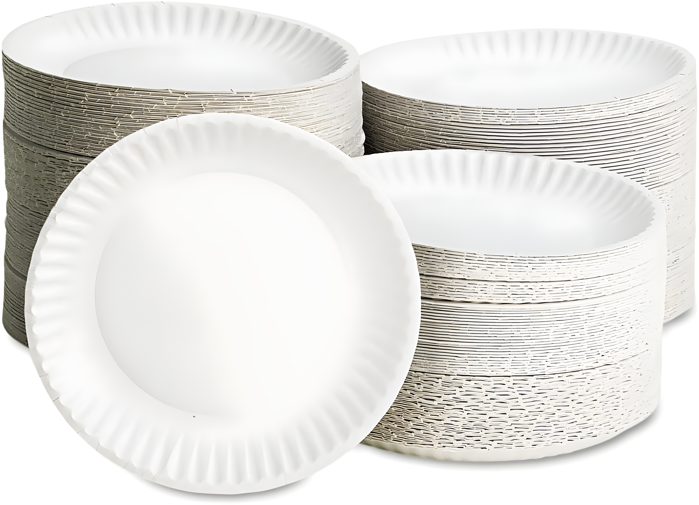 AJM Packaging Corporation White Paper Plates, 9" Diameter, 100 Count