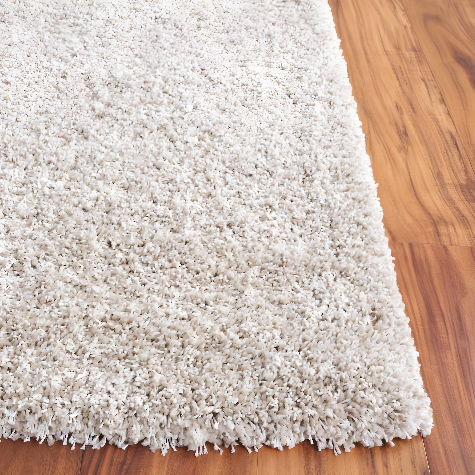 Shag SG151 Power Loomed Indoor Area Rug - Beige - 6'7"x9'6" - Safavieh.