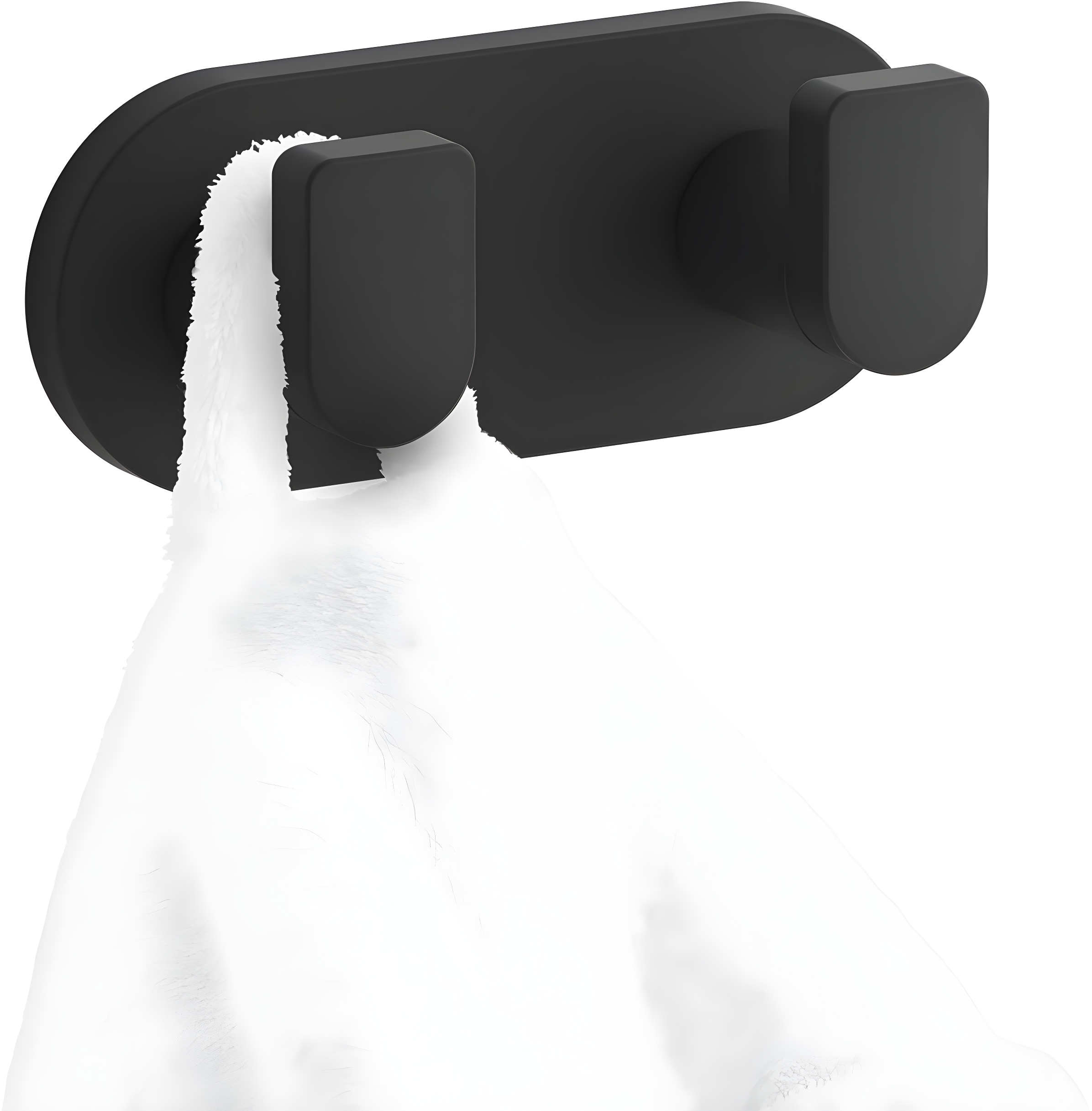 Composed® Wall Mounted Double Robe Hook