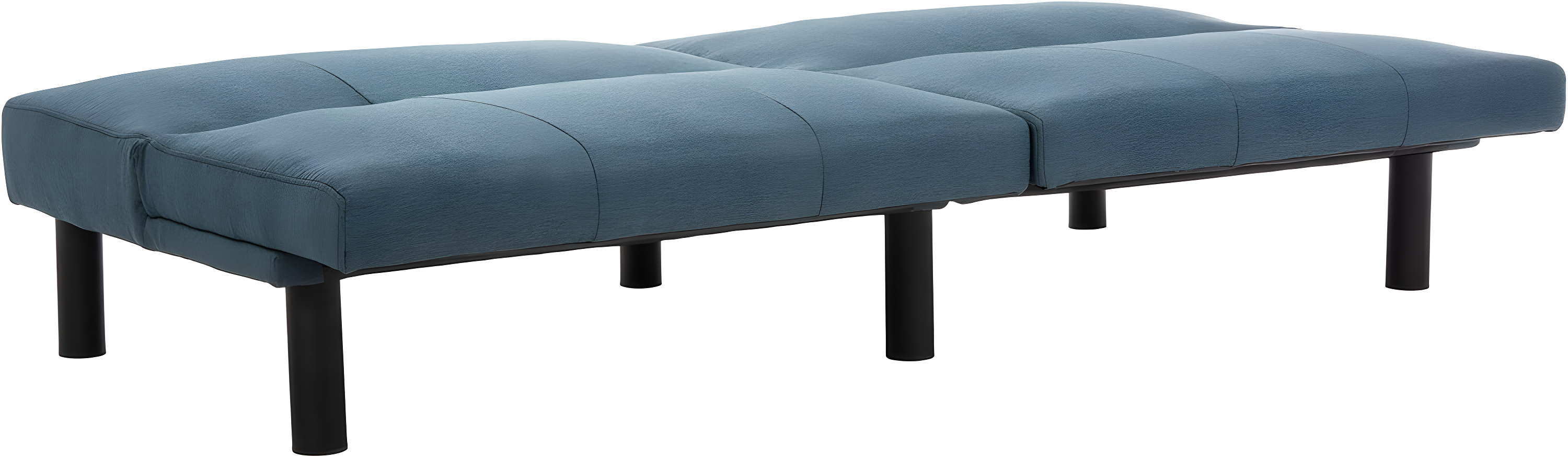 Astoria Foldable Futon Bed - Navy/Black - Safavieh.