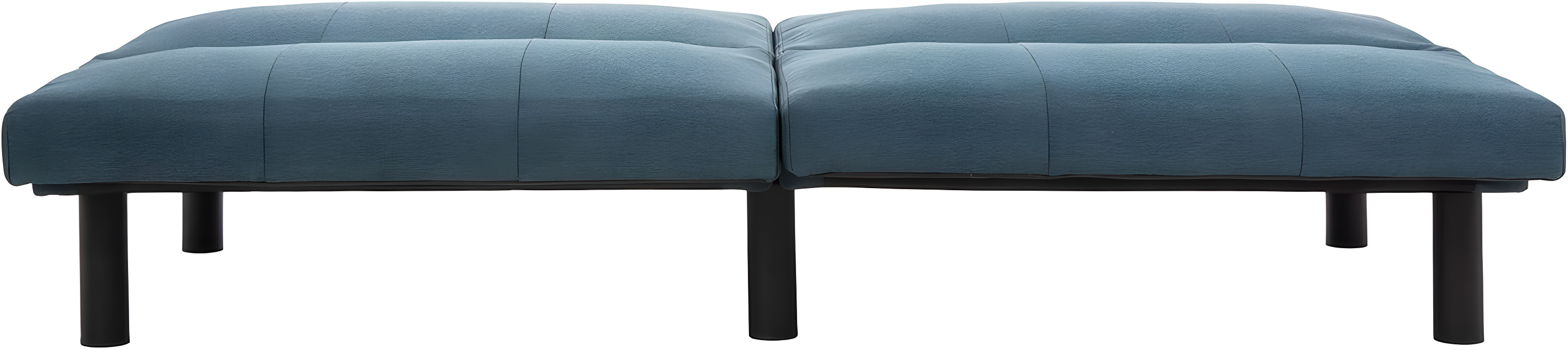 Astoria Foldable Futon Bed - Navy/Black - Safavieh.