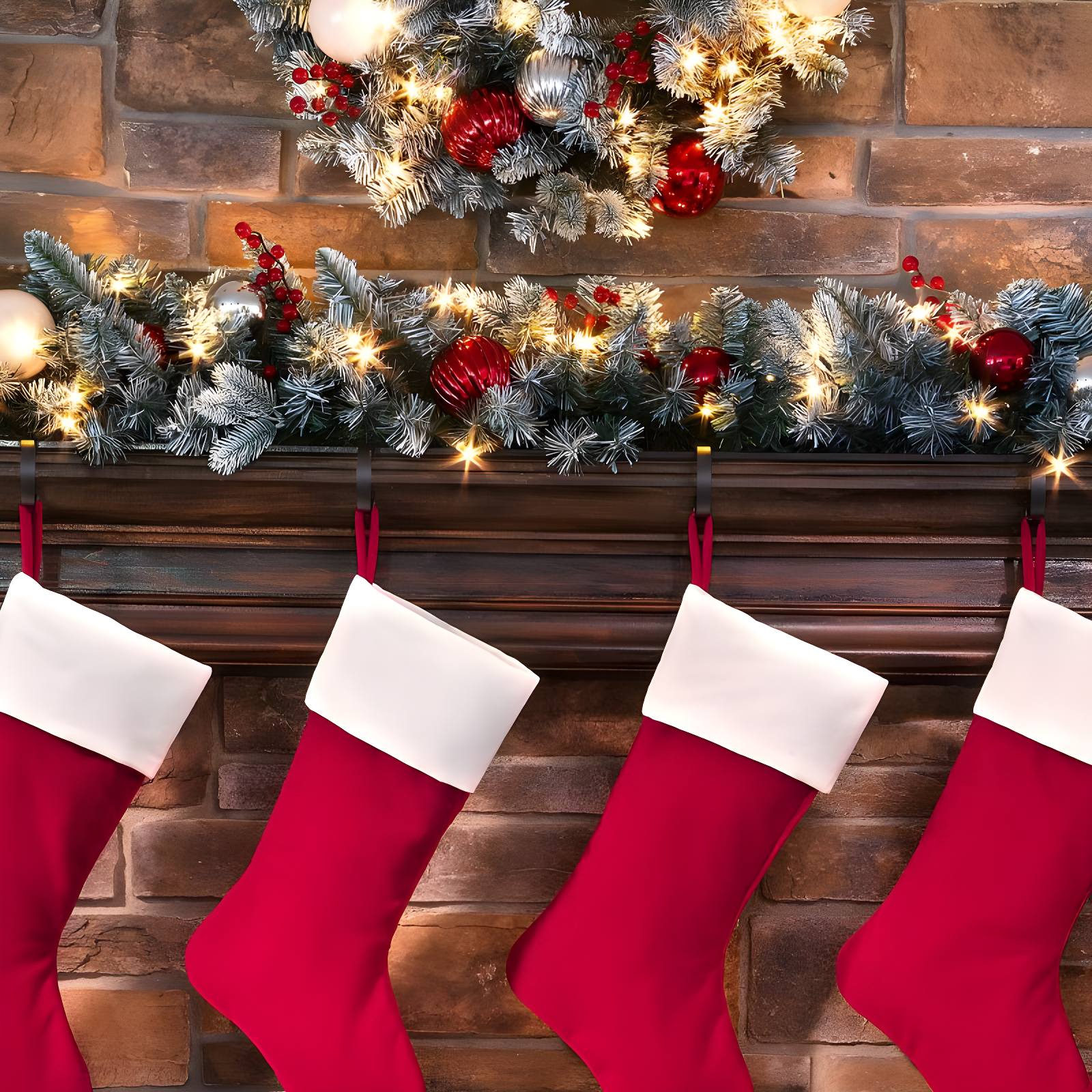 Haute Decor Original MantleClip Stocking Holder & Reviews | Birch Lane