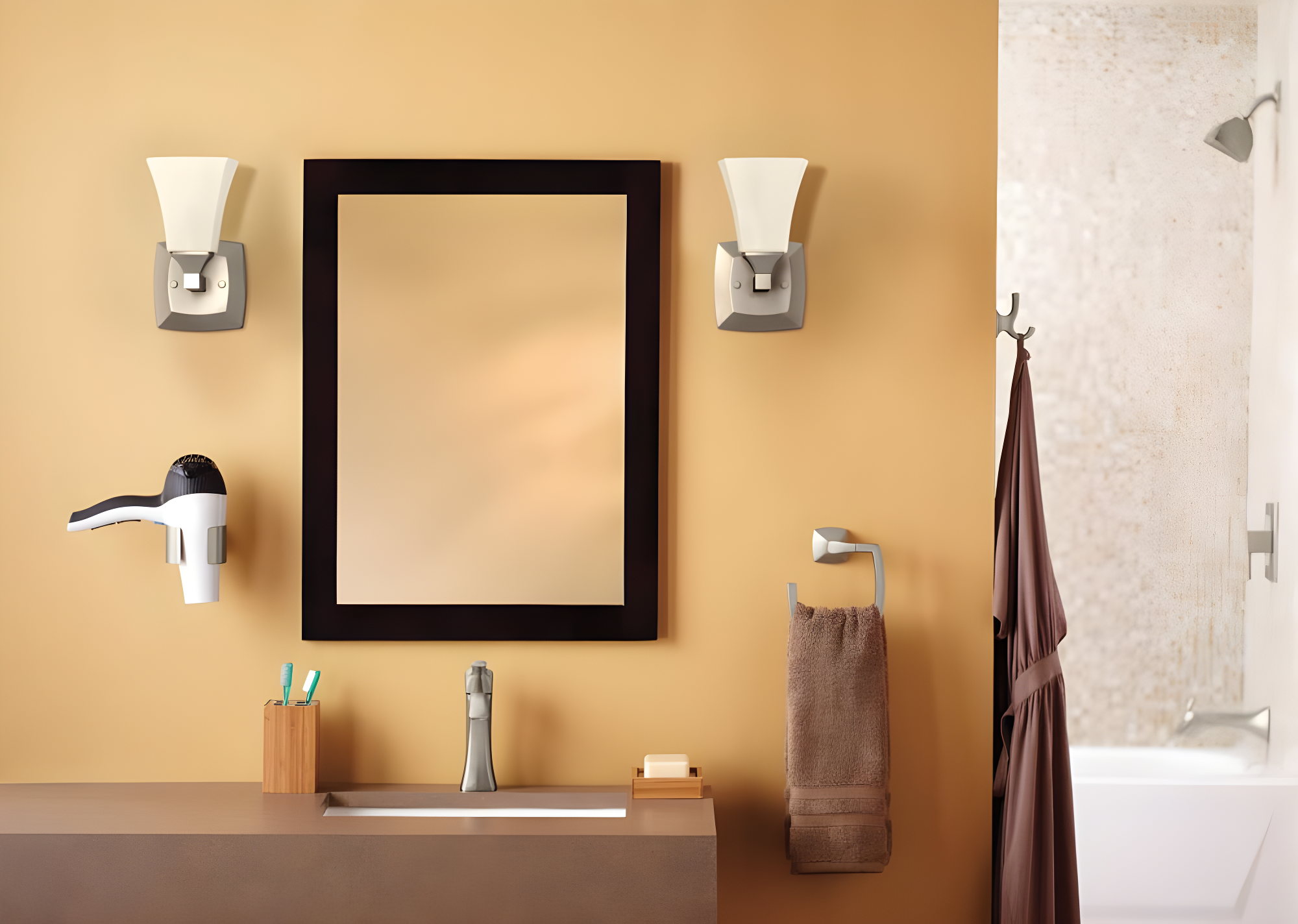 Moen Voss Wall Mounted Towel Ring