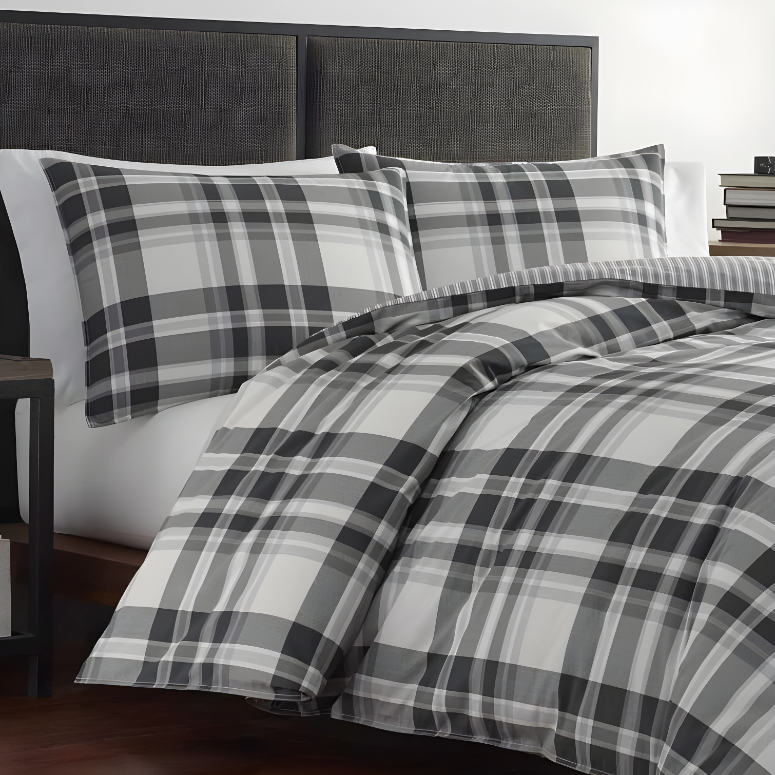 Eddie Bauer Coal Creek Plaid Cotton Comforter Set