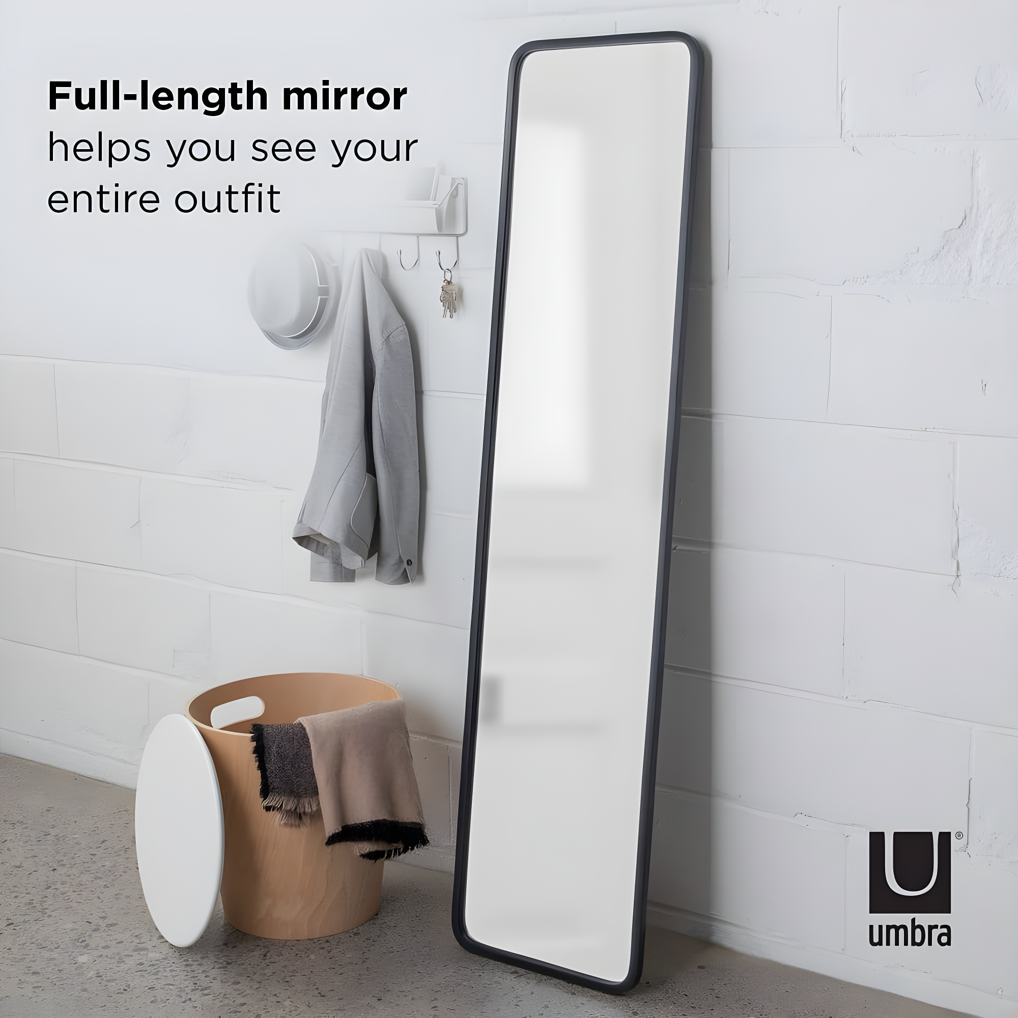 Leaning Floor Mirror