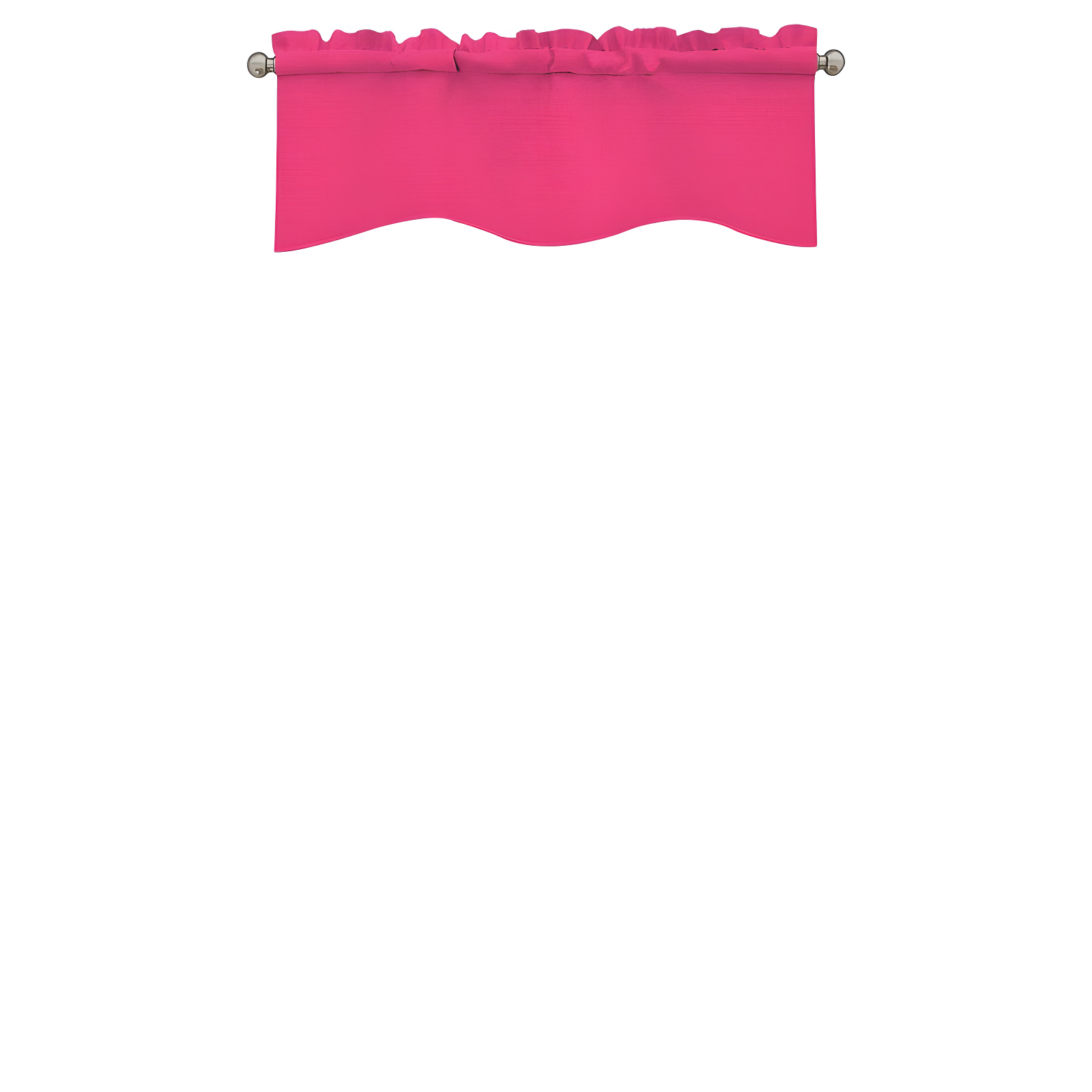 Kendall Scalloped 42'' W Window Valance