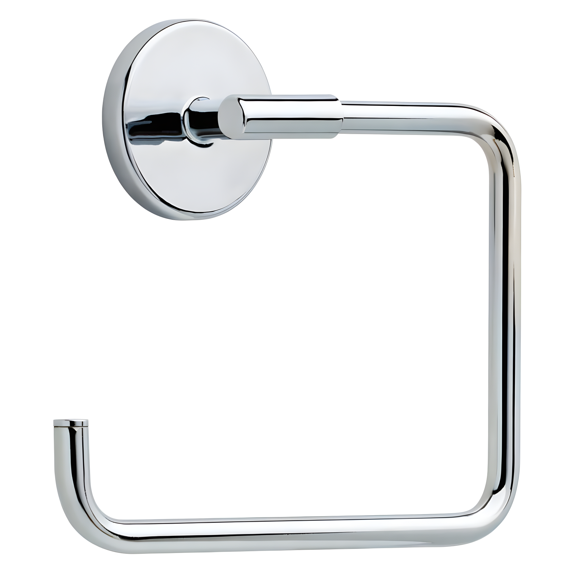 Trinsic Wall Mount Square Open Towel Ring Bath Hardware Accessory