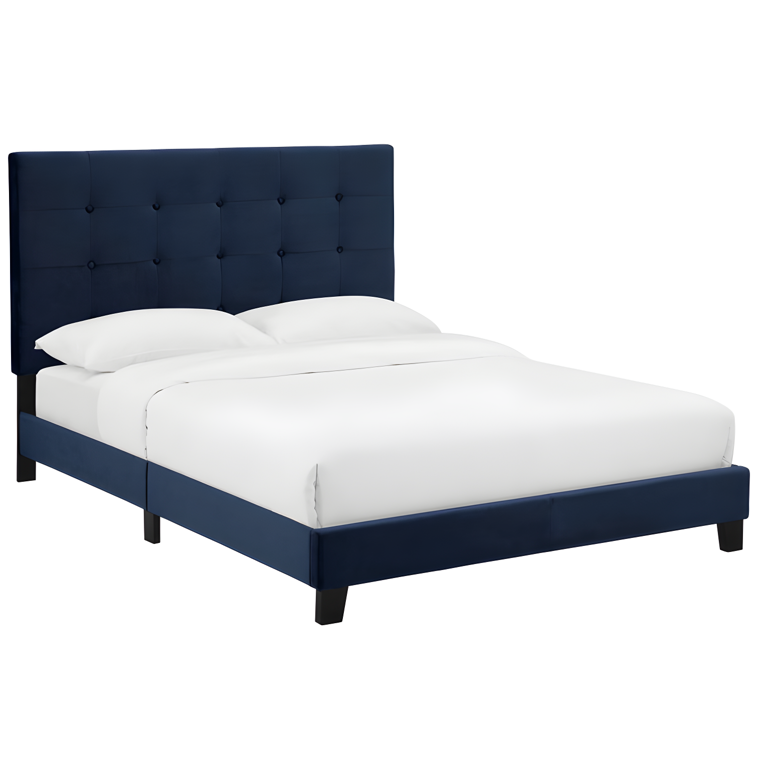 Modway Melanie Tufted Button Upholstered Performance Velvet Platform Bed