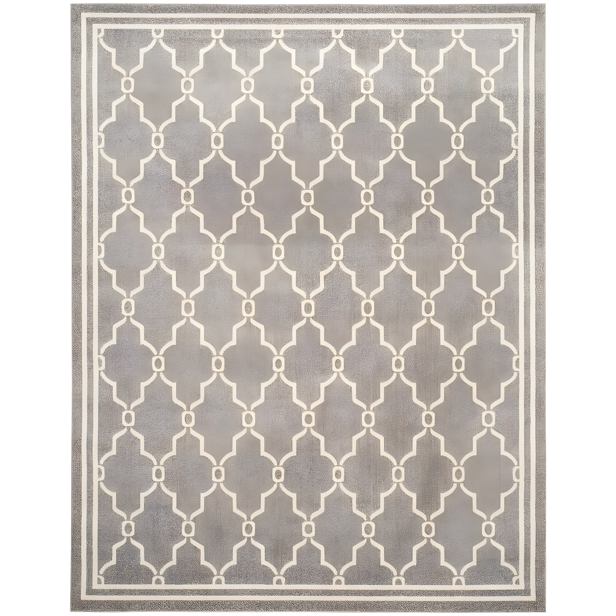 Amherst AMT414 Power Loomed Indoor Area Rug - Dark Grey/Beige - 8'x10' - Safavieh
