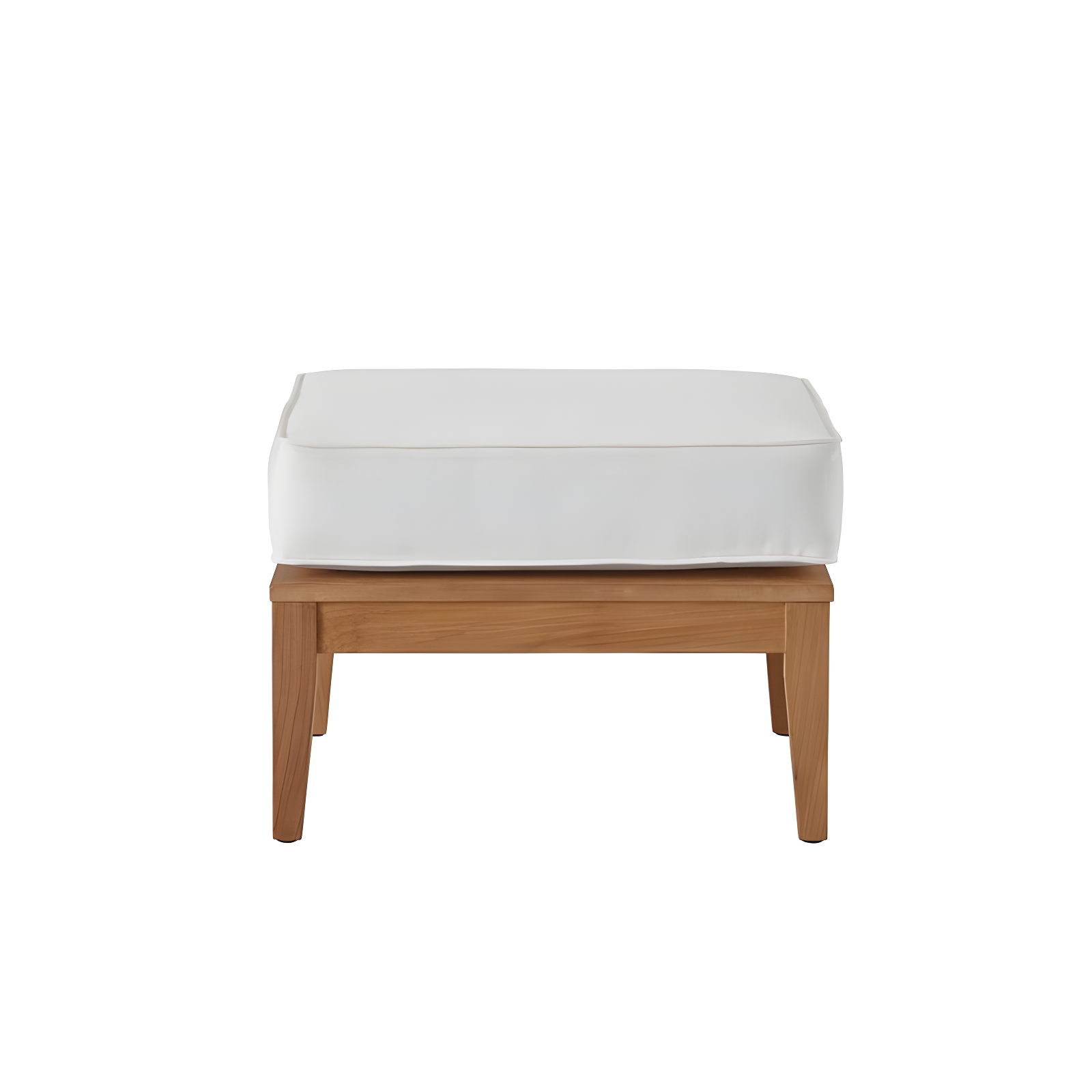 Coastal Living™ by Universal Furniture Chesapeake Teak Outdoor Ottoman with Sunbrella® Cushion