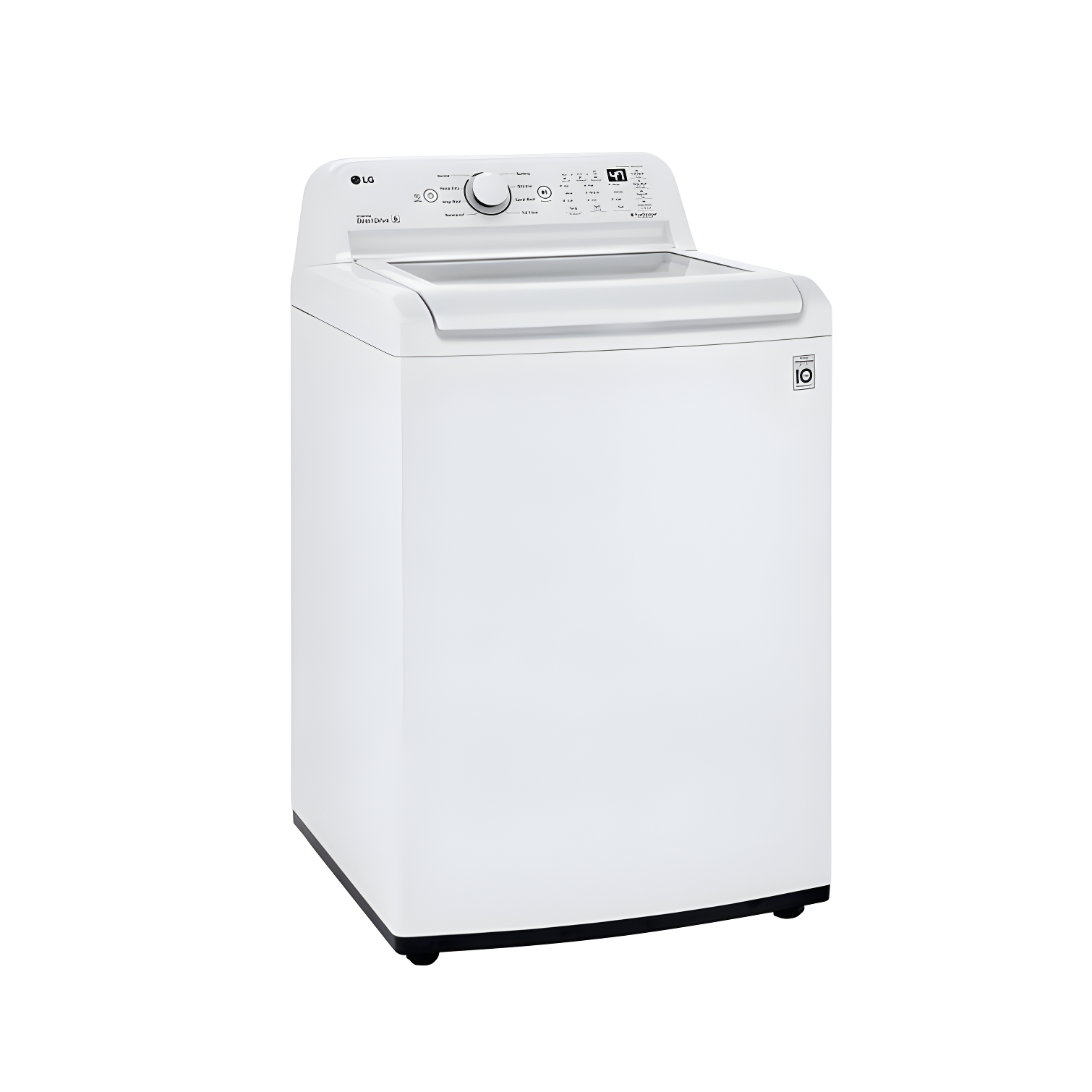LG 4.3 cu. ft. Ultra Large Capacity Top Load Washer with 4-Way Agitator & TurboDrum Technology, White