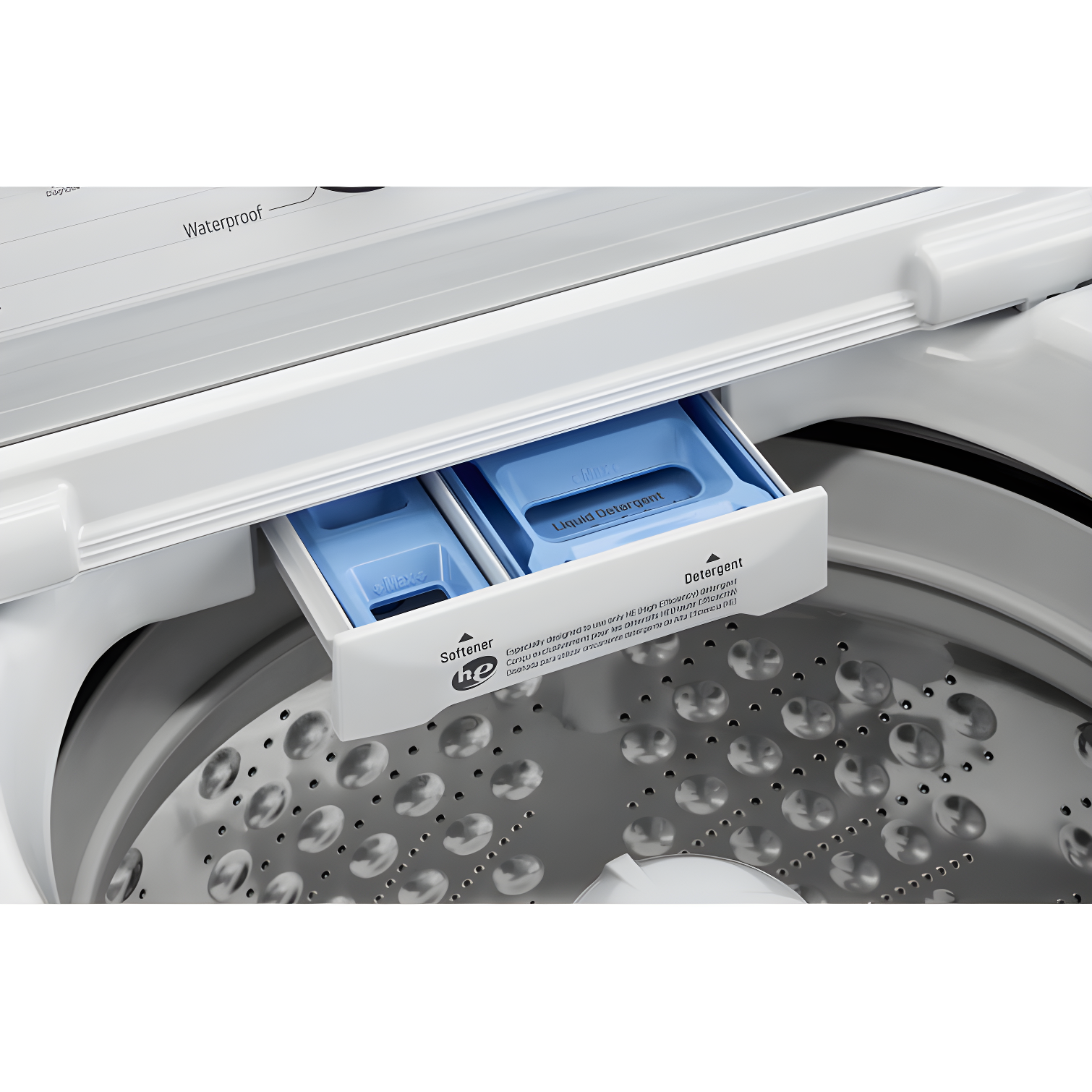 LG 4.3 cu. ft. Ultra Large Capacity Top Load Washer with 4-Way Agitator & TurboDrum Technology, White