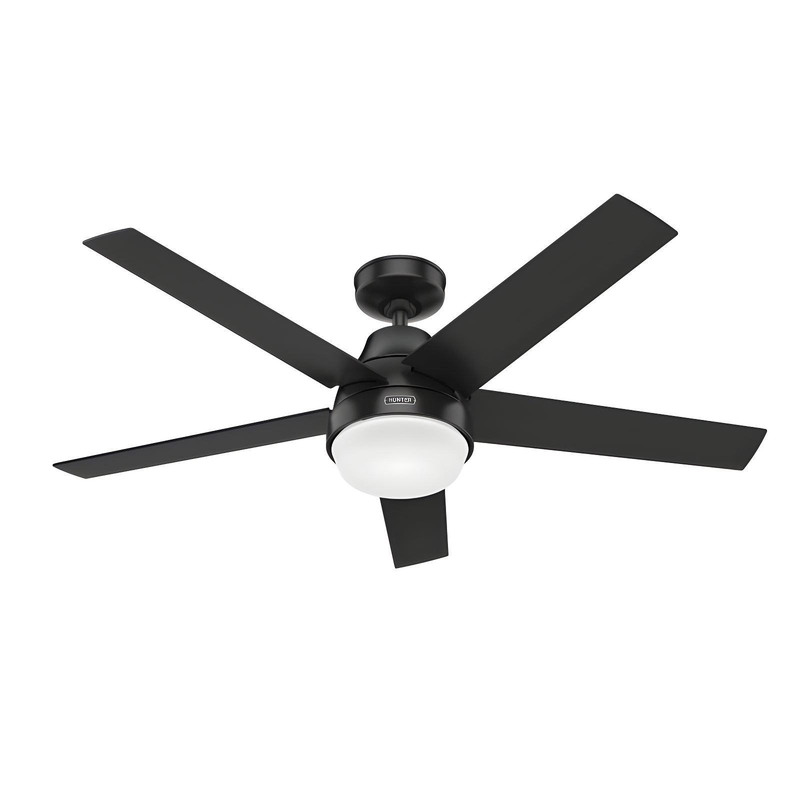 52" Aerodyne 5 - Blade Smart Standard Ceiling Fan with Lights and Remote