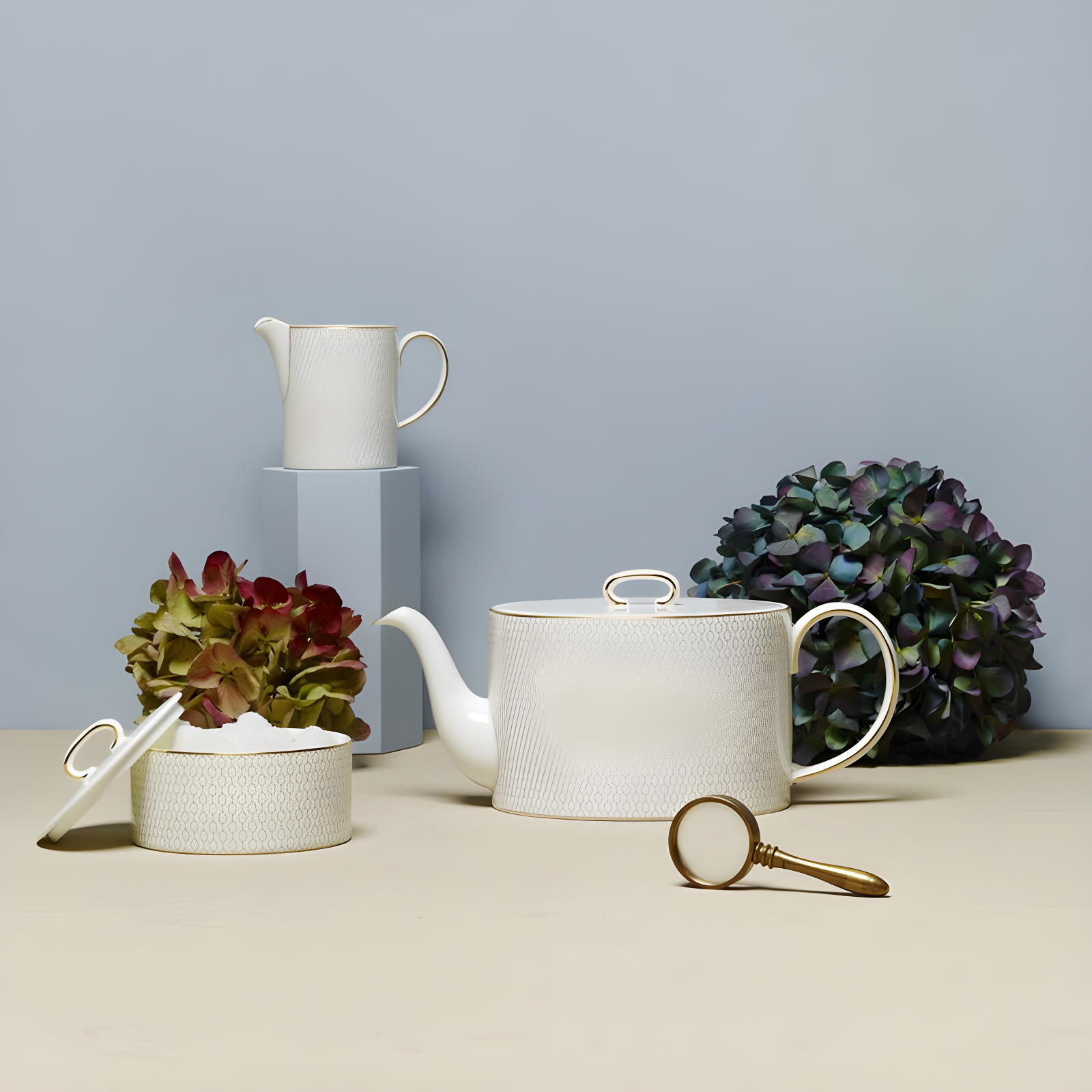 Wedgwood Gio Gold Teapot | Wayfair