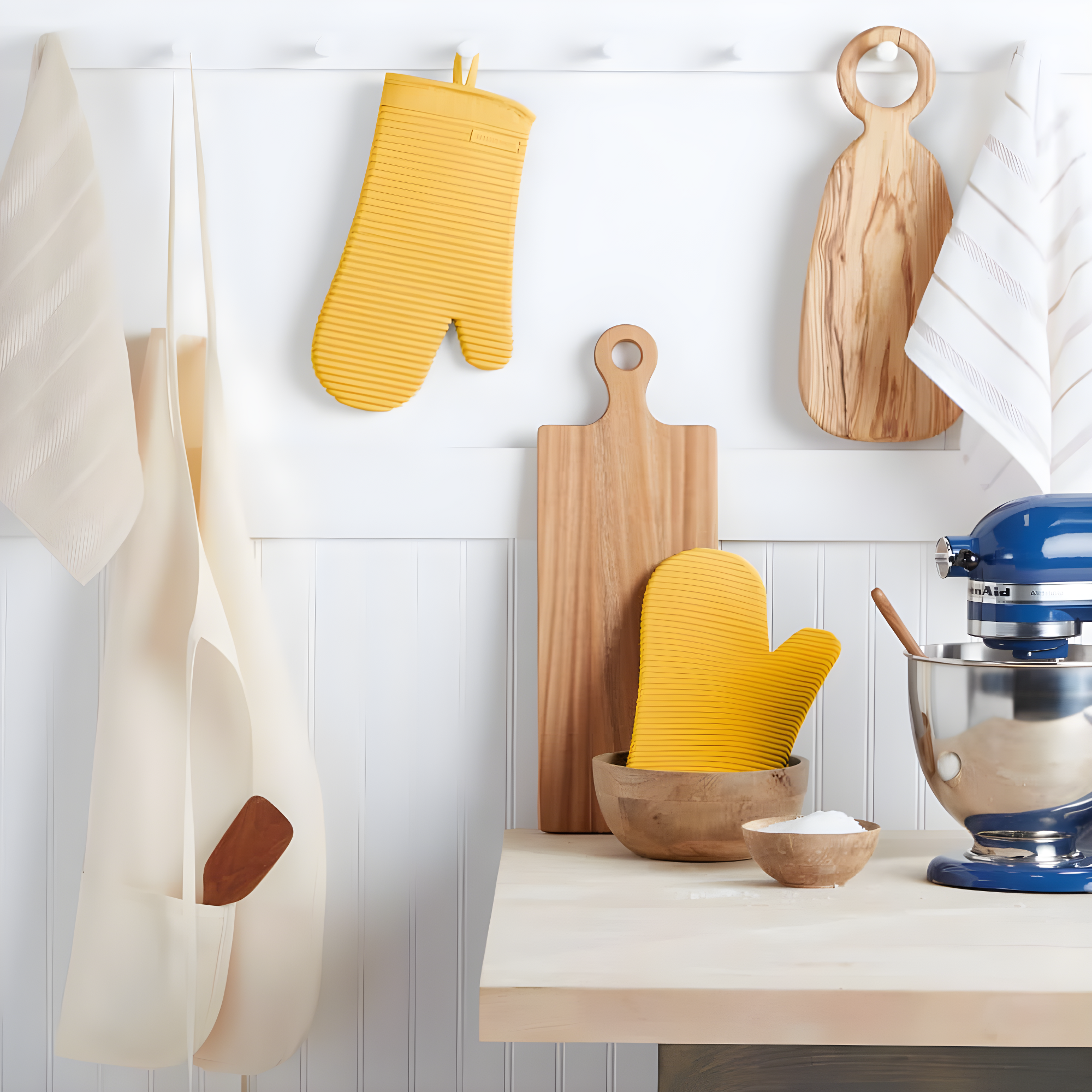 KitchenAid® KitchenAid Ribbed Soft Silicone Oven Mitt (Set of 2)