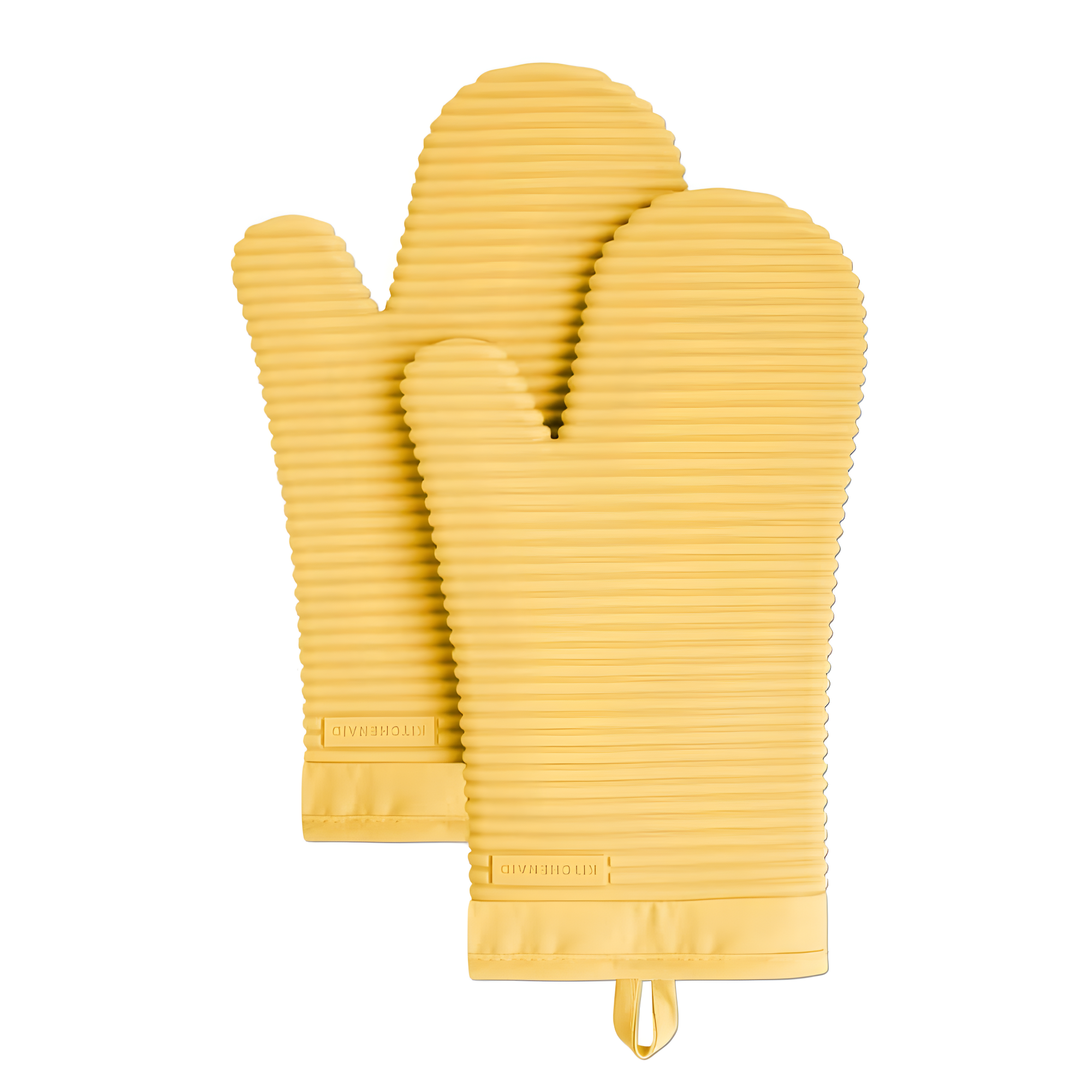 KitchenAid® KitchenAid Ribbed Soft Silicone Oven Mitt (Set of 2)