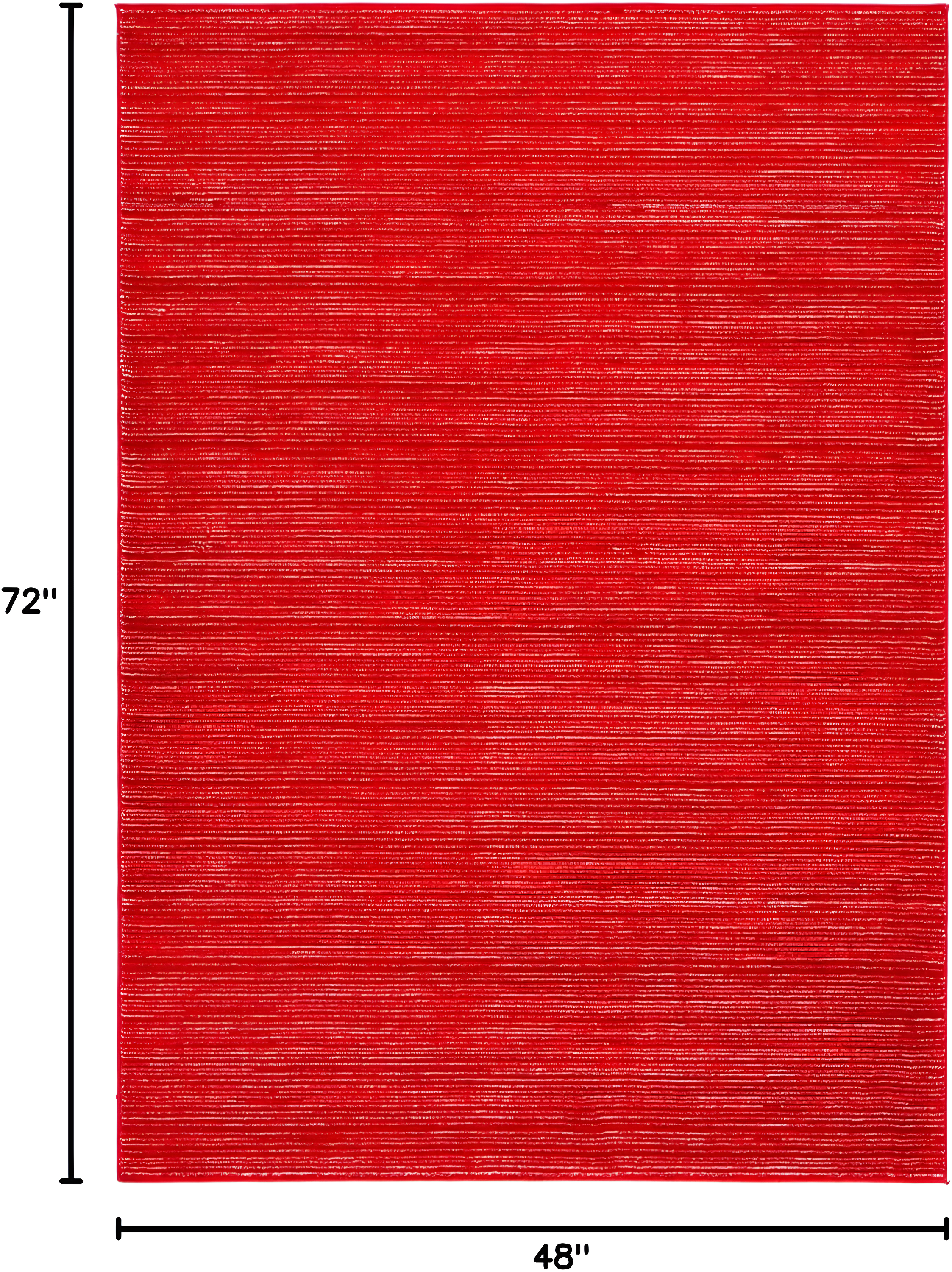 Vision VSN606 Power Loomed Area Rug - Red - 4'x6' - Safavieh.