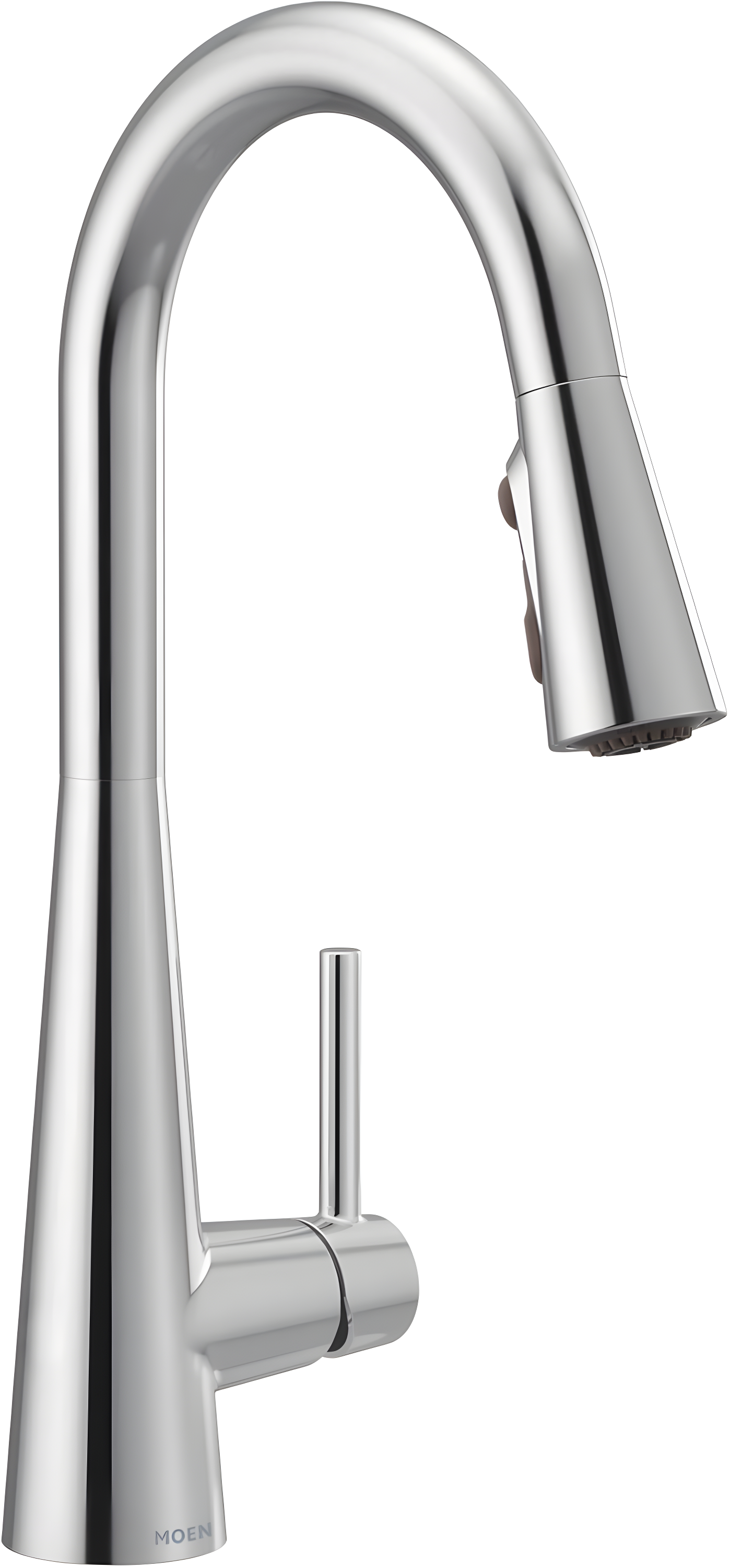 Moen Sleek Pull Down Single Handle Kitchen Faucet with Power Boost Technology and Duralock