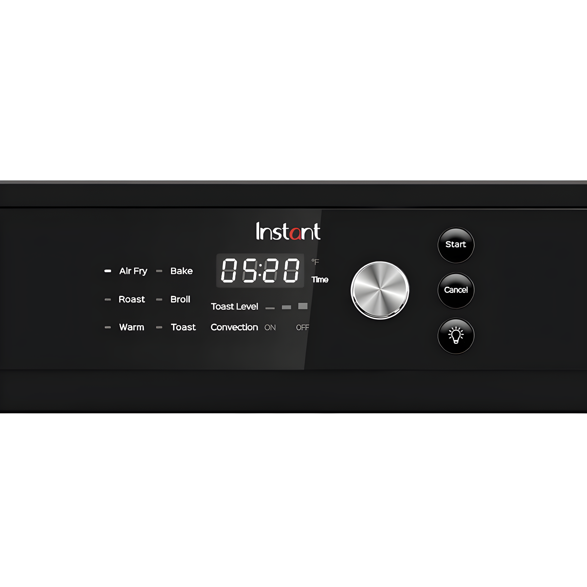 Instant 6026917 Programmable Air Fryer Oven, Black