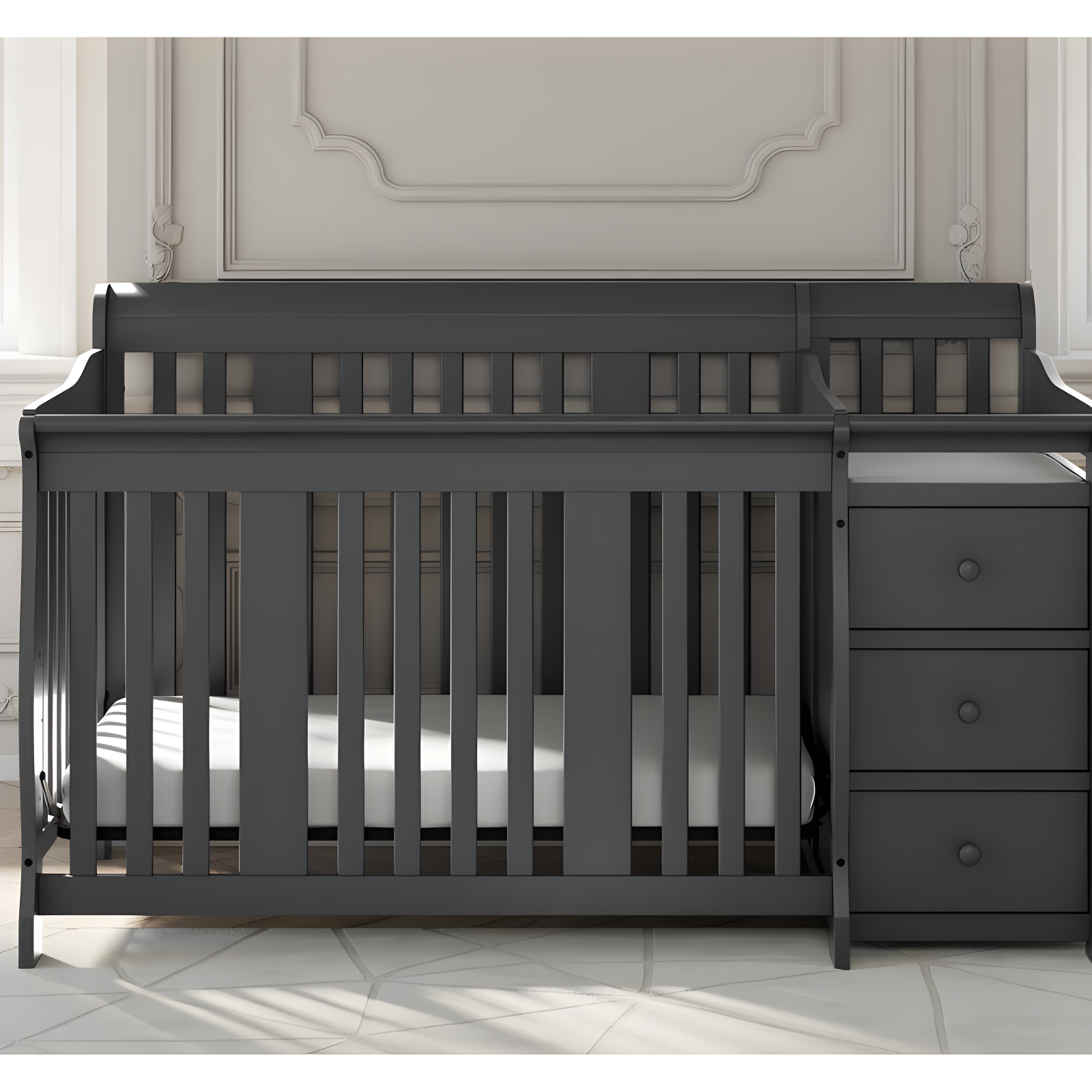 Portofino 5-in-1 Convertible Crib and Changer