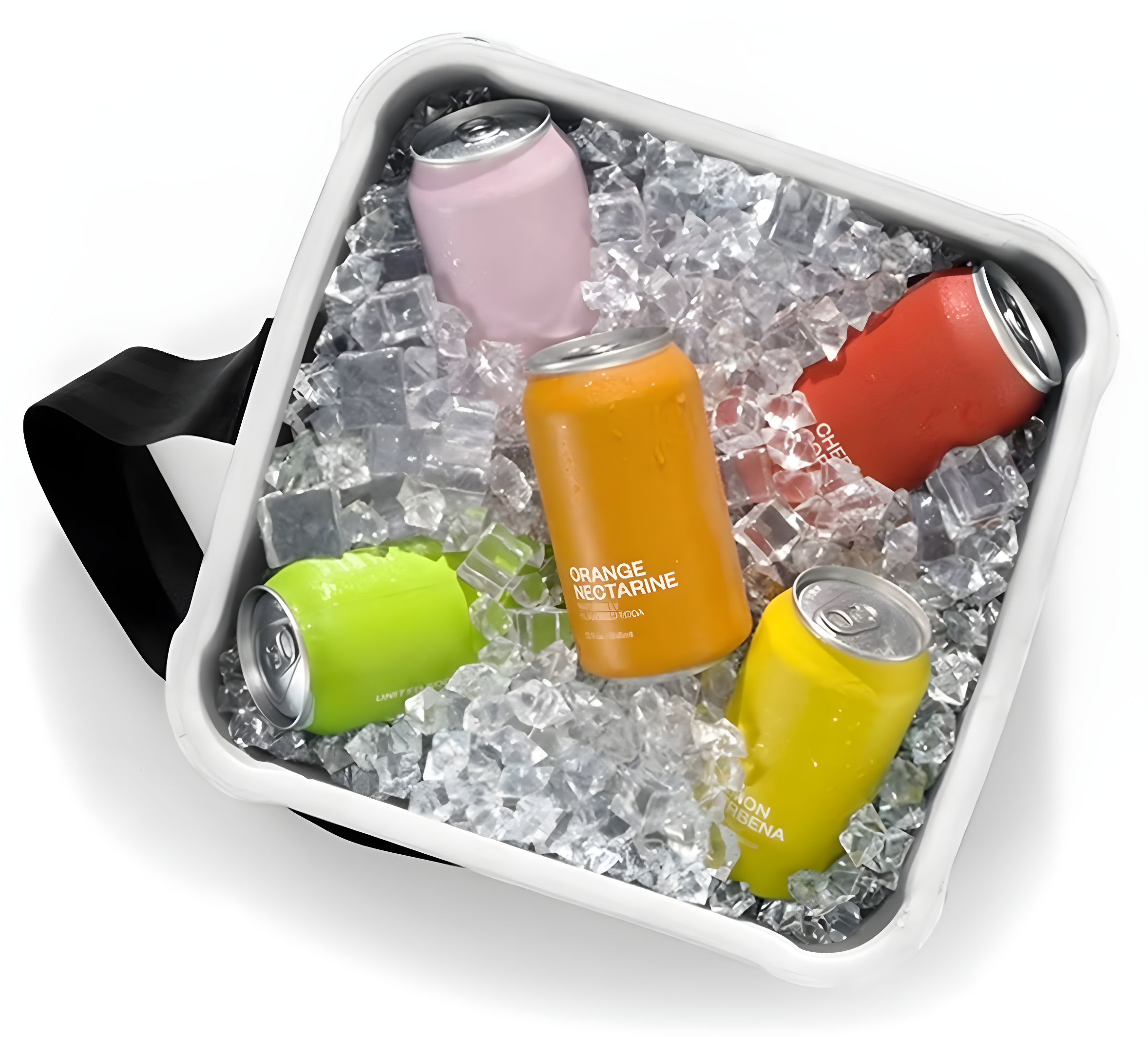 FOAM FOAM Portable 22 Quart EVA Lightweight Beach Rigid Hybrid Soft Side Cooler that Holds 30 Cans & Ice